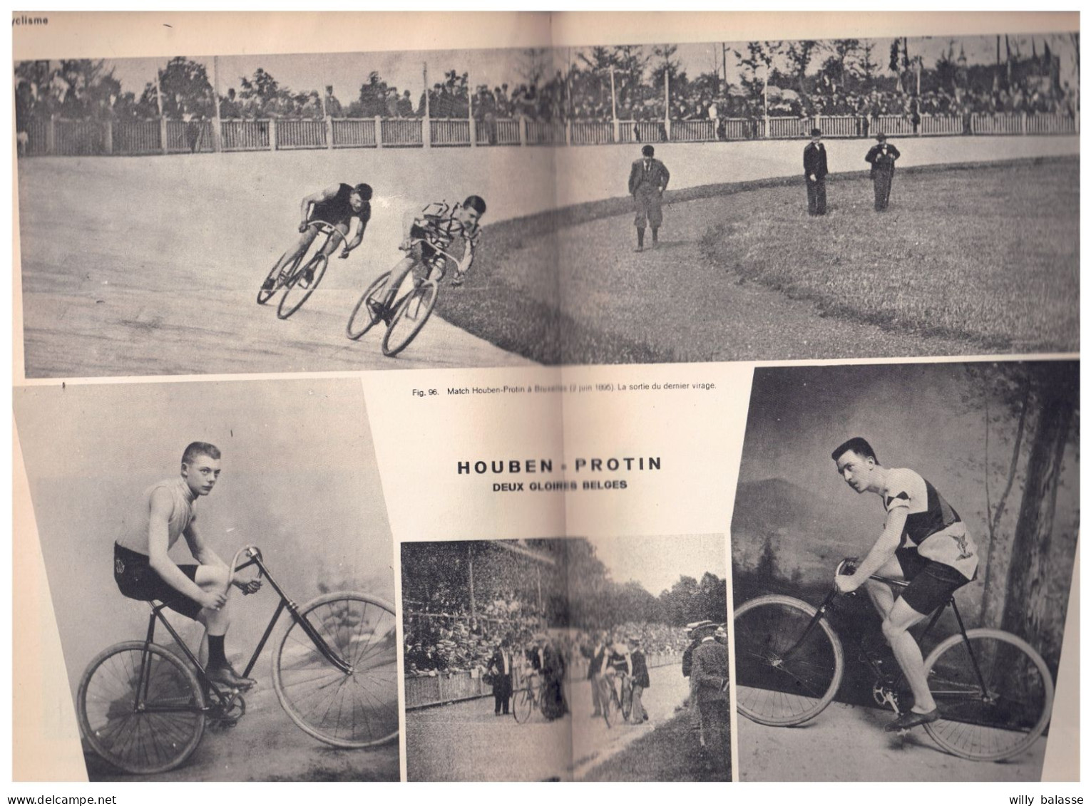 +++ LIVRE Ancien 1936 - Les Débuts du Cyclisme en Belgique - 1819  - XXe siècle - Sport  //