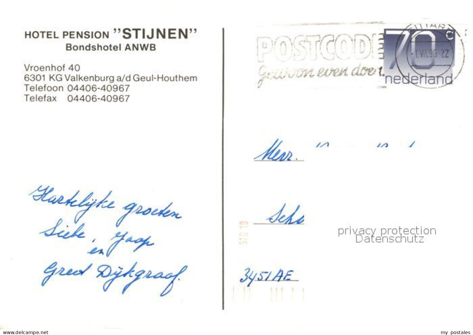 73091891 Valkenburg Aan De Geul Hotel Pension Stijnen  - Other & Unclassified