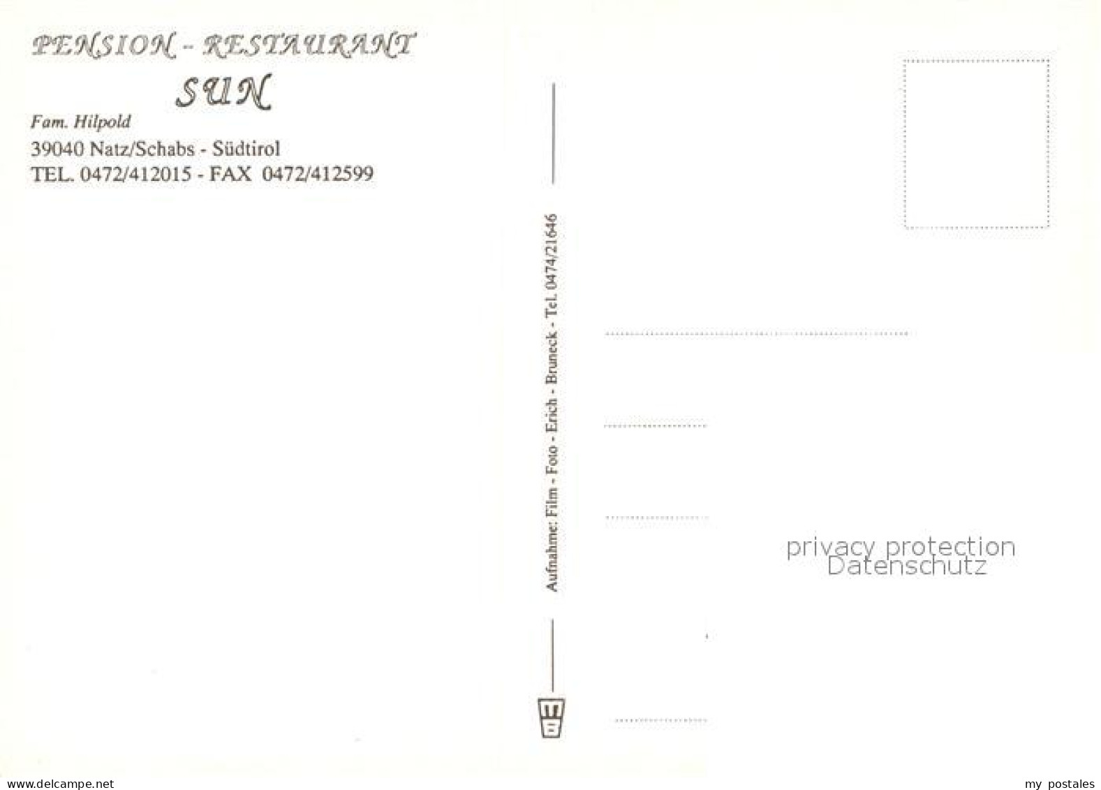73091716 Natz Schabs Suedtirol Pension Restaurant Sun Firenze - Other & Unclassified