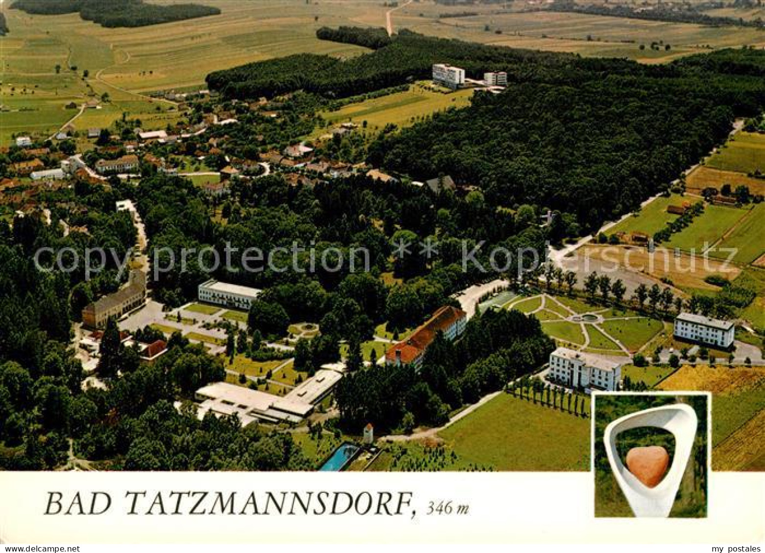 73091526 Bad Tatzmannsdorf Burgenland Fliegeraufnahme Bad Tatzmannsdorf - Other & Unclassified