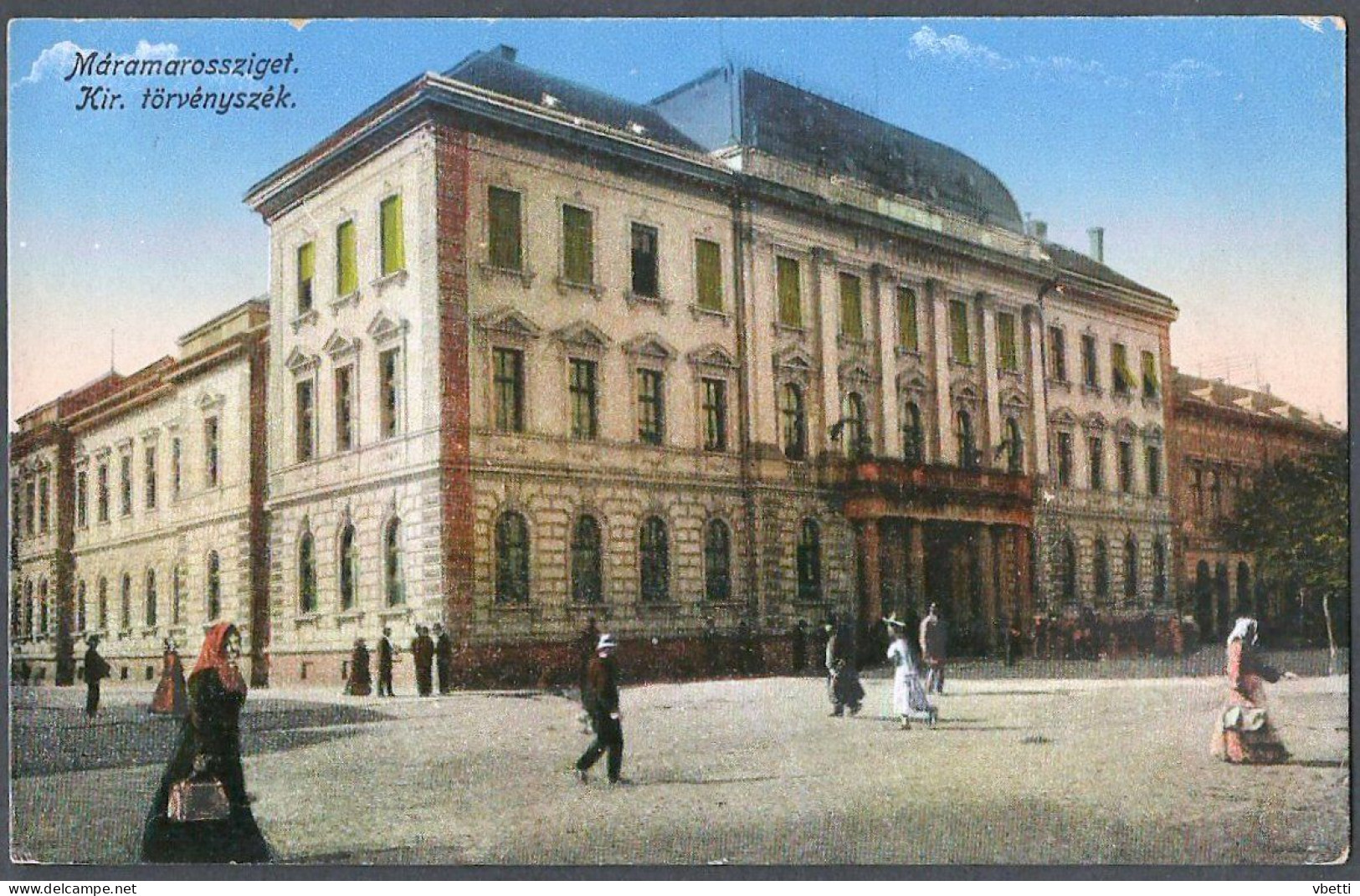 Romania / Hungary - Transylvania: Máramarossziget (Sighet / Maramureschsigeth), Asztalos Sándor Street  1917 - Romania
