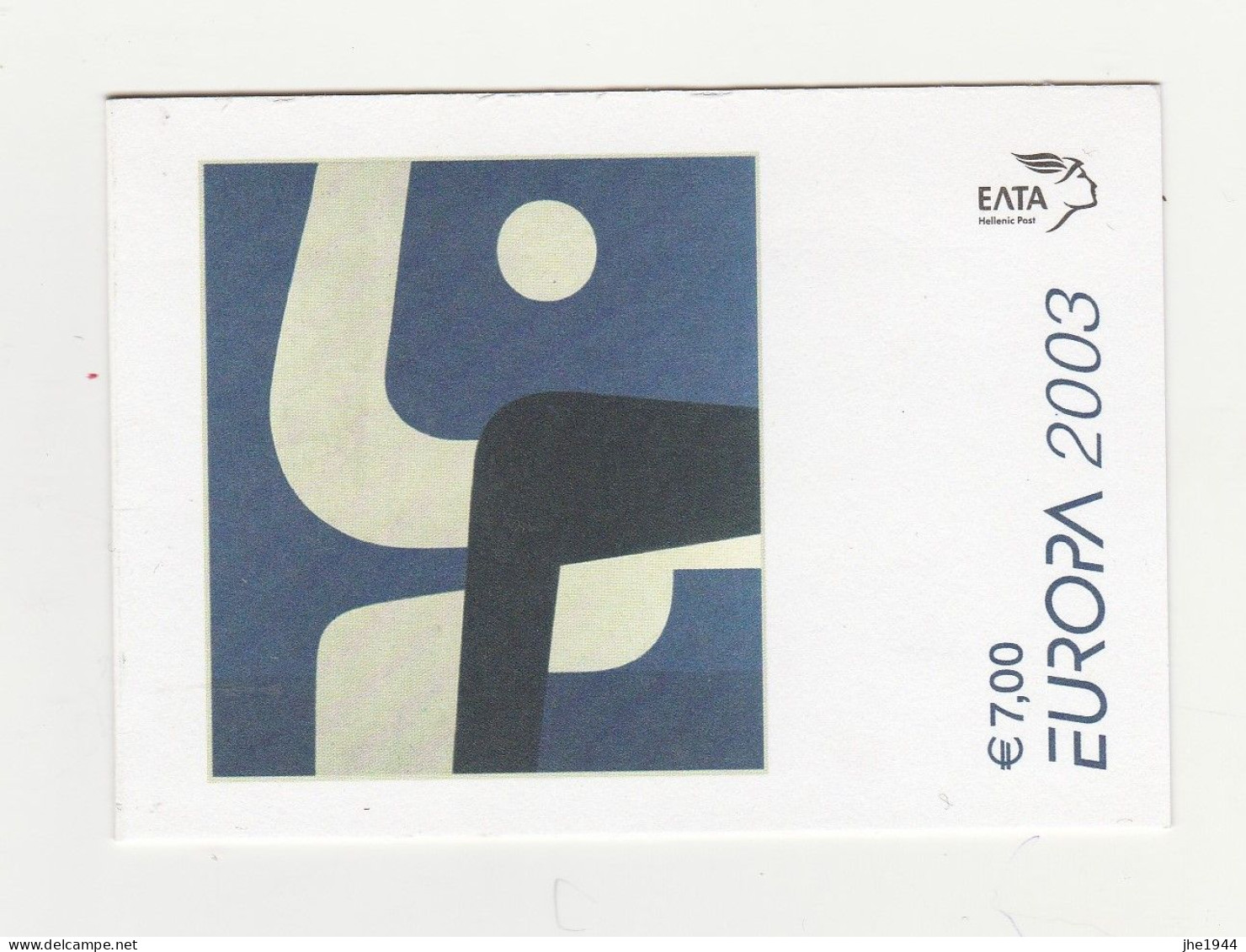Grece Carnet N° C2135 ** Europa 2003 Art De L'affiche - Postzegelboekjes