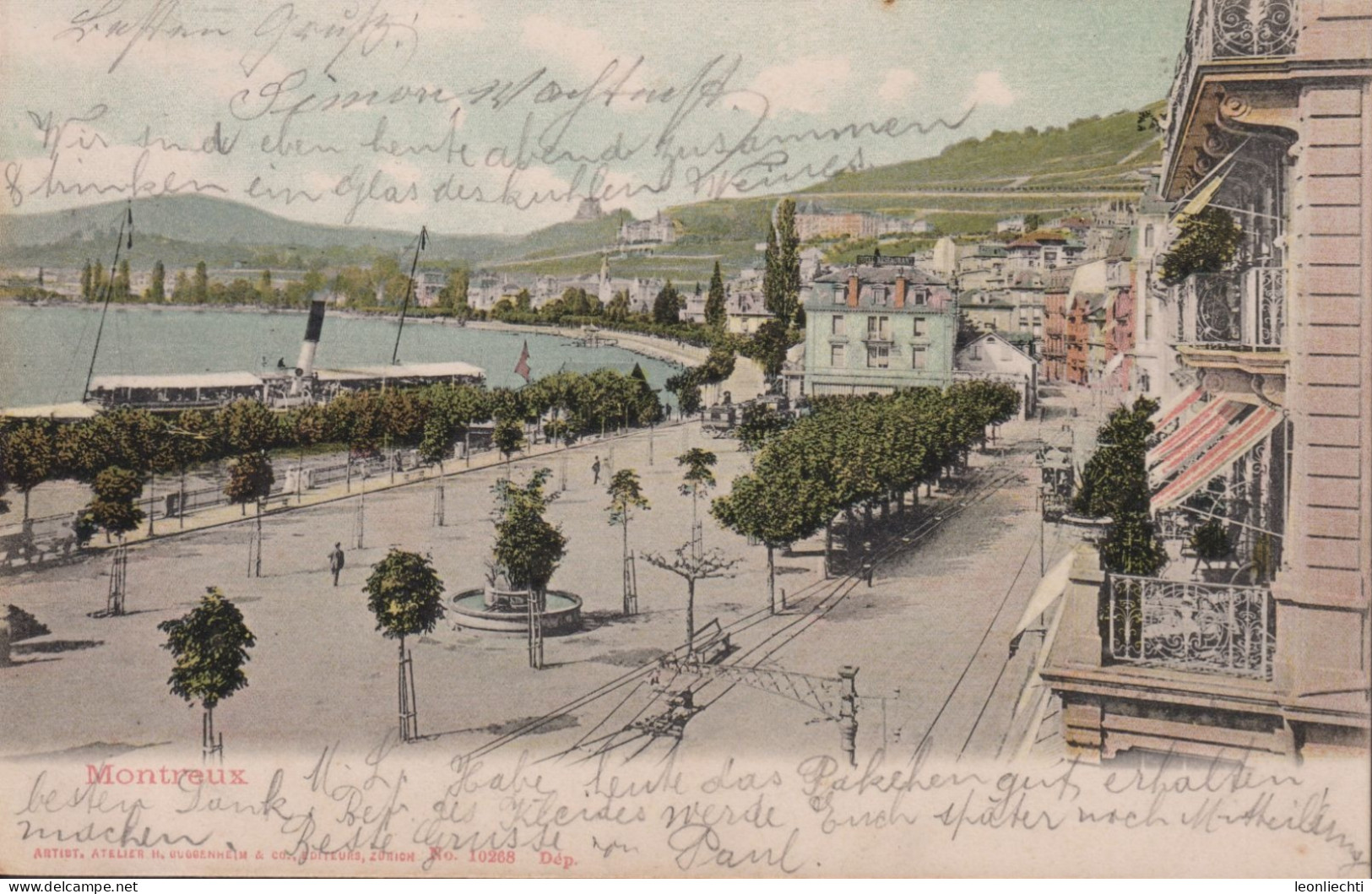 Montreux, ⵙ MONTREUX 5.Vl.04, Zum: 65B, Mi: 53Y, - Montreux