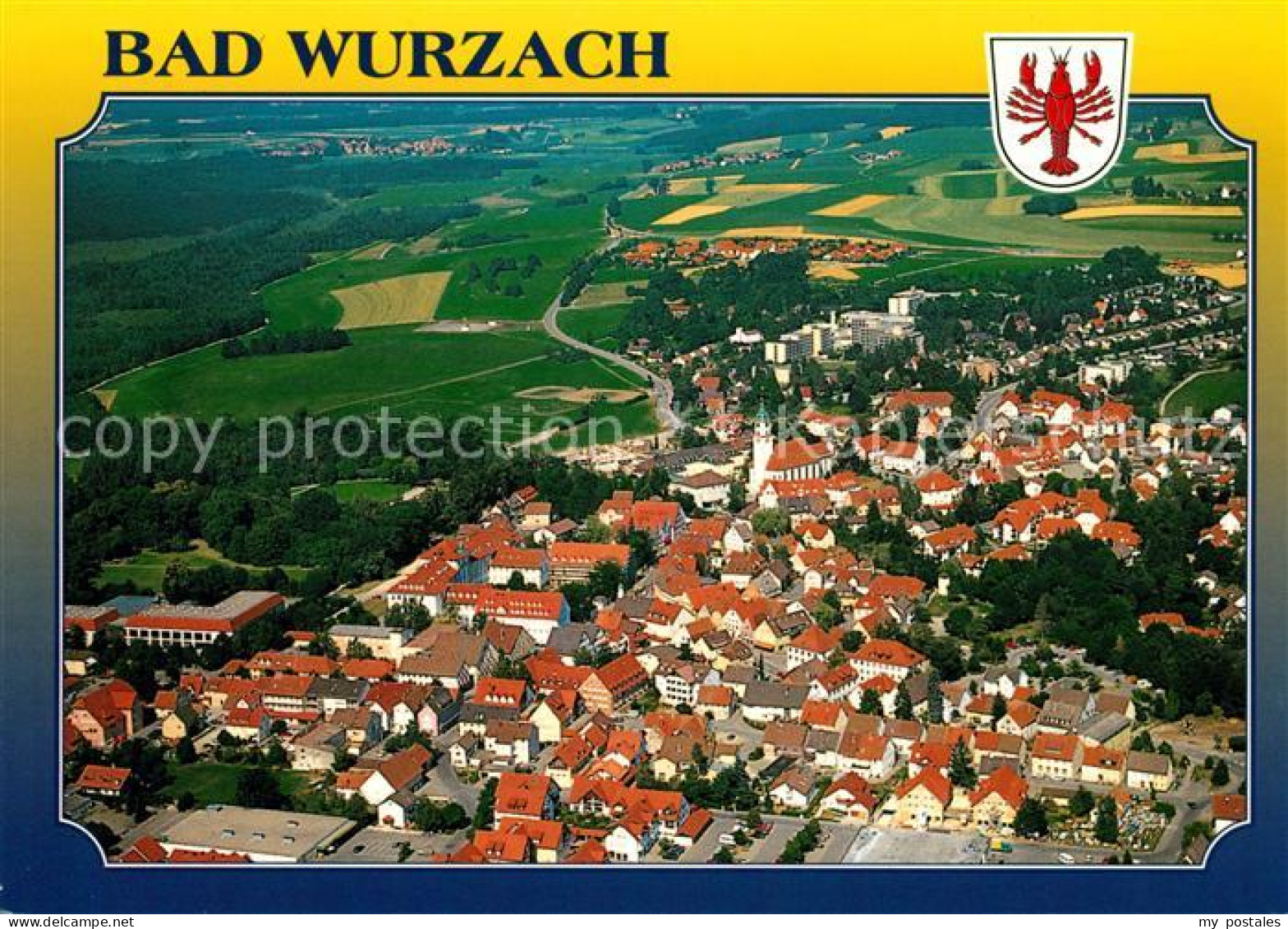 73089147 Bad Wurzach Fliegeraufnahme Bad Wurzach - Bad Wurzach