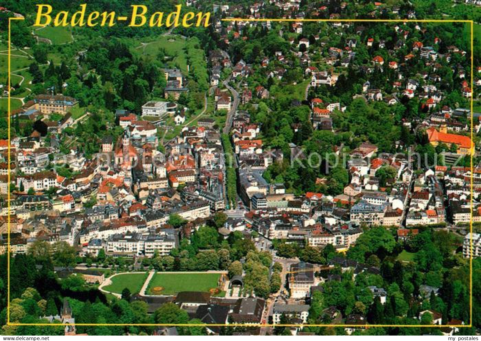 73088600 Baden-Baden Fliegeraufnahme Baden-Baden - Baden-Baden