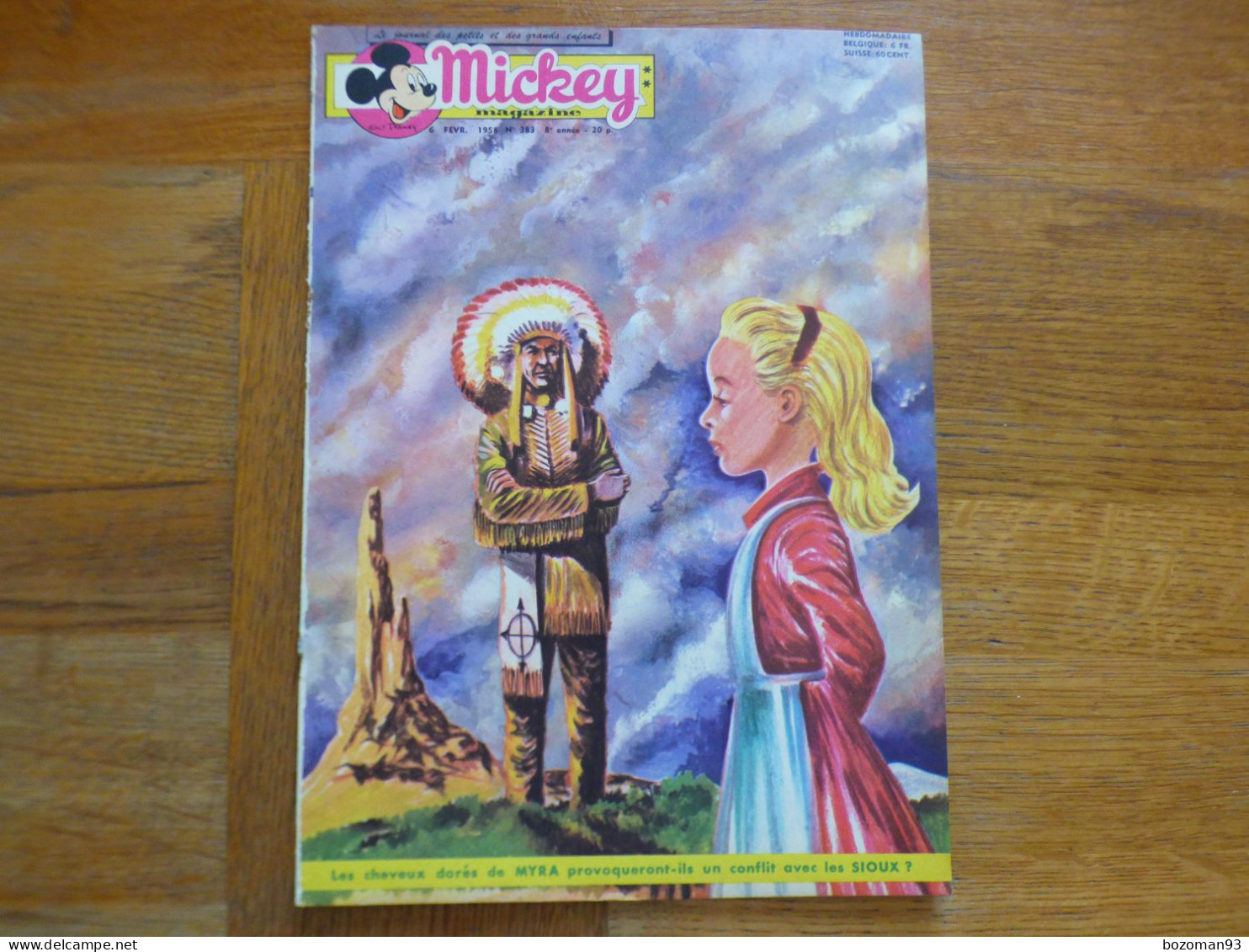 JOURNAL MICKEY BELGE SPECIAL N° 383 Du 06/02/1958 - Journal De Mickey