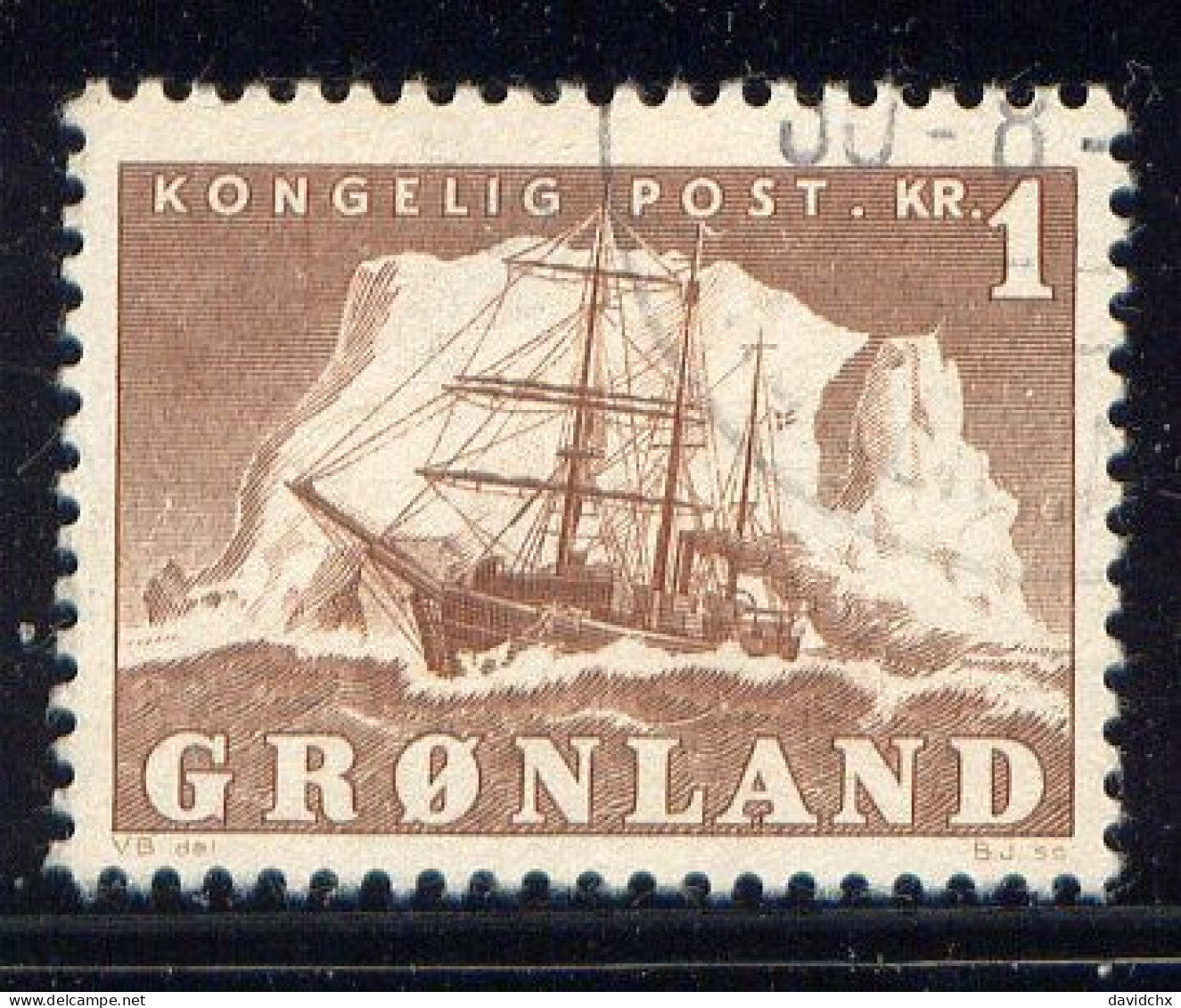GREENLAND, NO. 36 - Used Stamps
