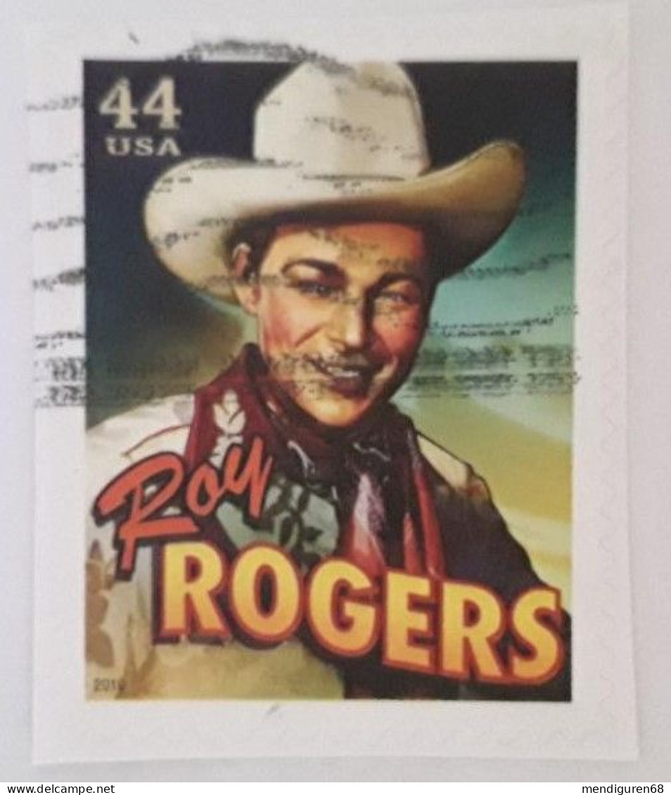 VERINIGTE STAATEN ETATS UNIS USA 2010 COWBOYS: ROY ROGERS 44¢ USED ON PAPER SN 4446 YT 4267 MI 4604 SG 5033 - Used Stamps