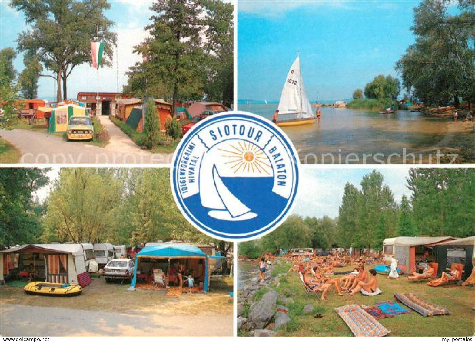 73084094 Boglarlelle Balatonlelle Selloe Camping Budapest - Ungarn