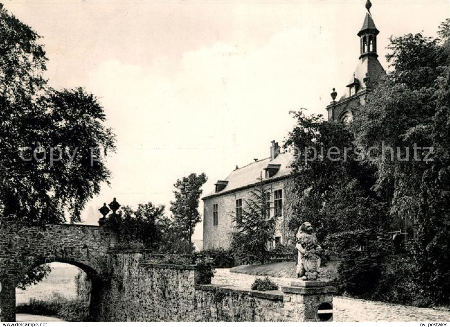 73083808 Ecaussinnes-Lalaing Une Vue Du Chateau-Fort  Ecaussinnes-Lalaing - Other & Unclassified