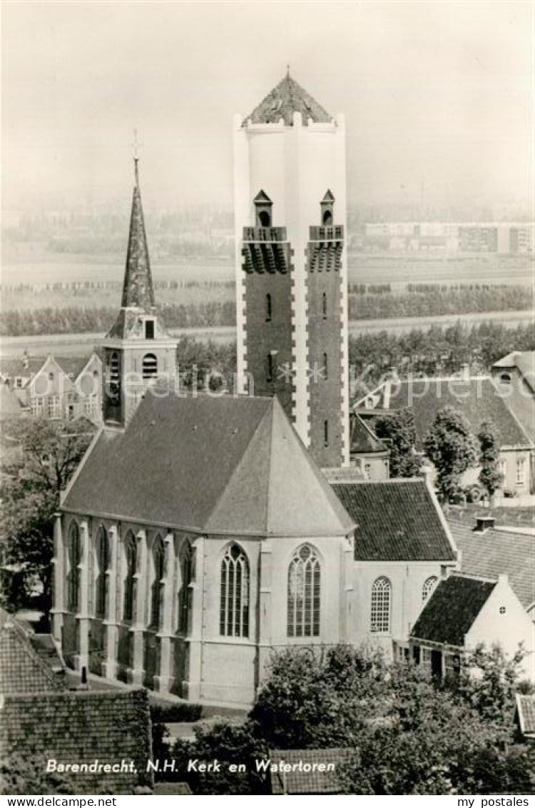 73083716 Barendrecht Kerk Watertoren Barendrecht - Otros & Sin Clasificación