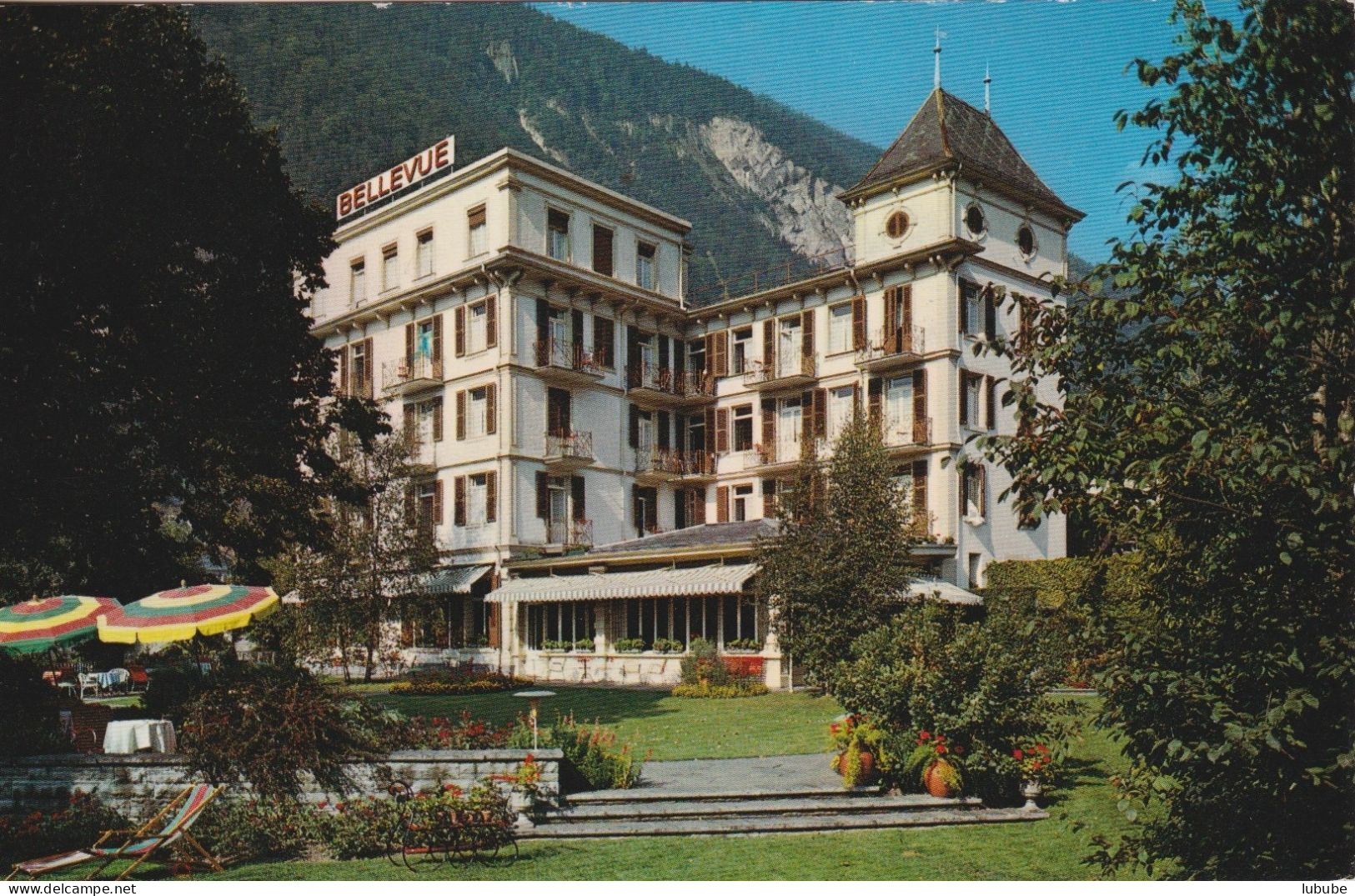 Interlaken - Hotel Bellevue       1973 - Interlaken