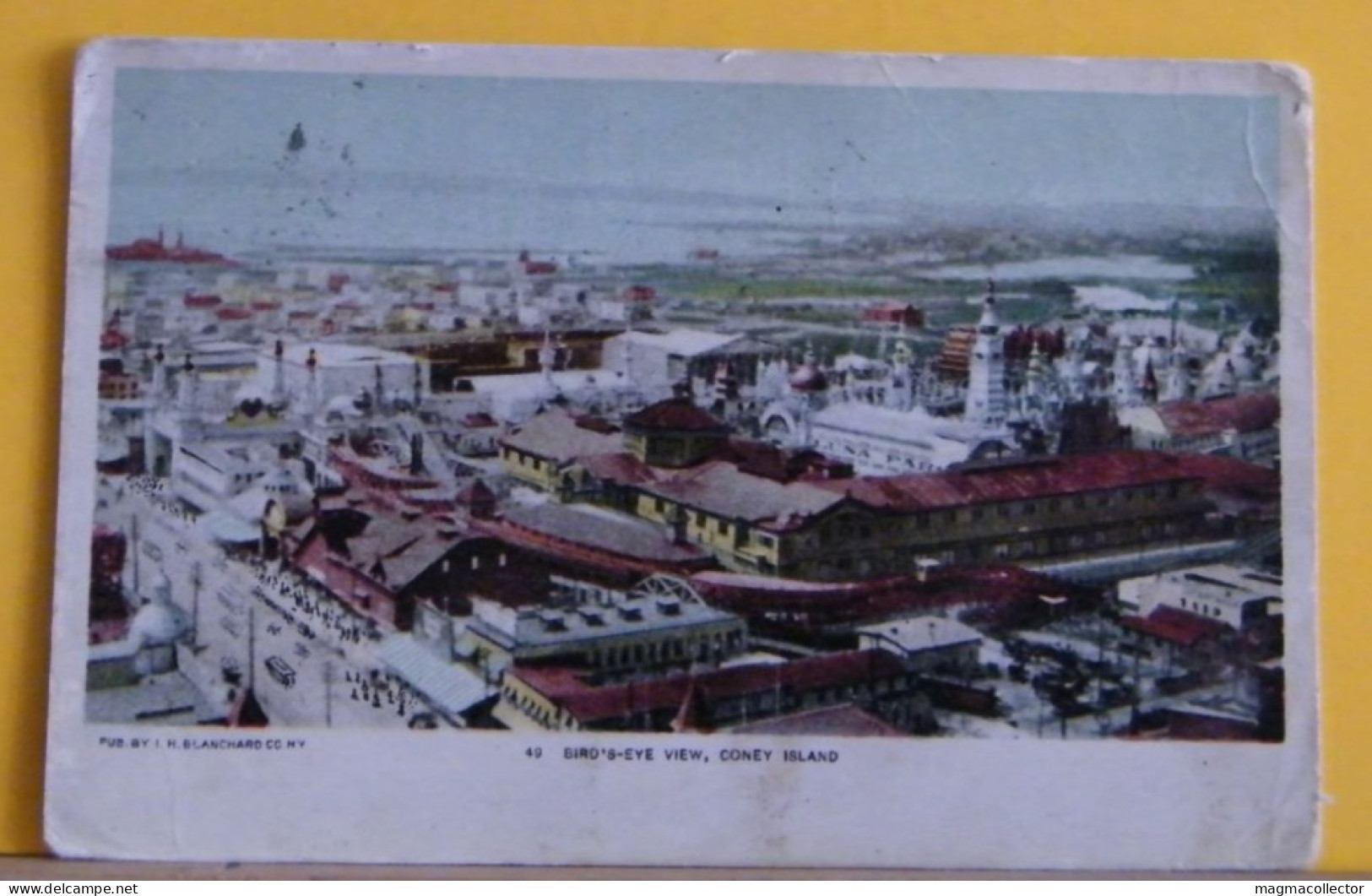 (CO) CONEY ISLAND - 49 BIRD'S EYE VIEW, CONEY ISLAND - VIAGGIATA 1904 - Autres & Non Classés