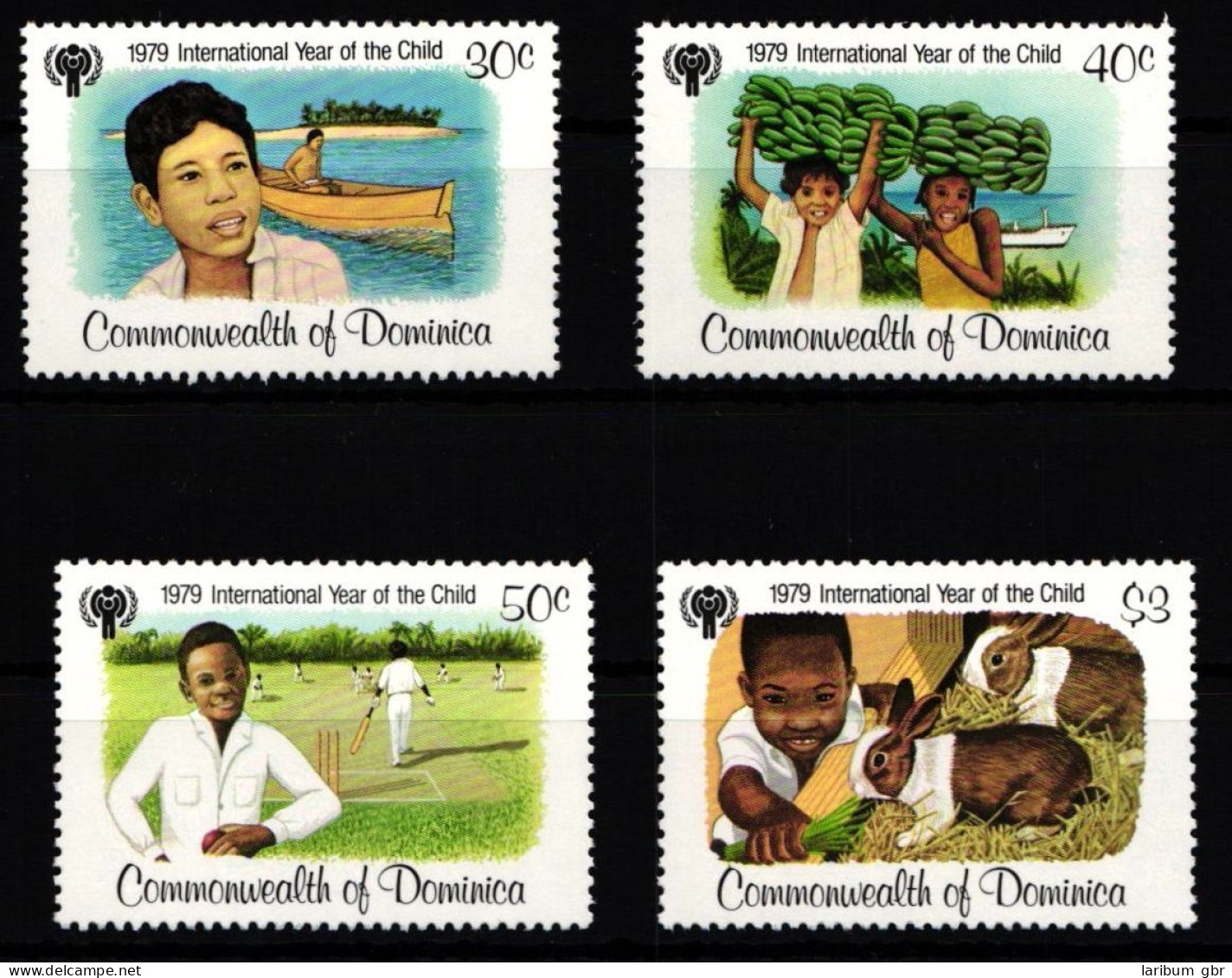 Dominica 625-628 Postfrisch Jahr Des KIndes #HD541 - Dominique (1978-...)