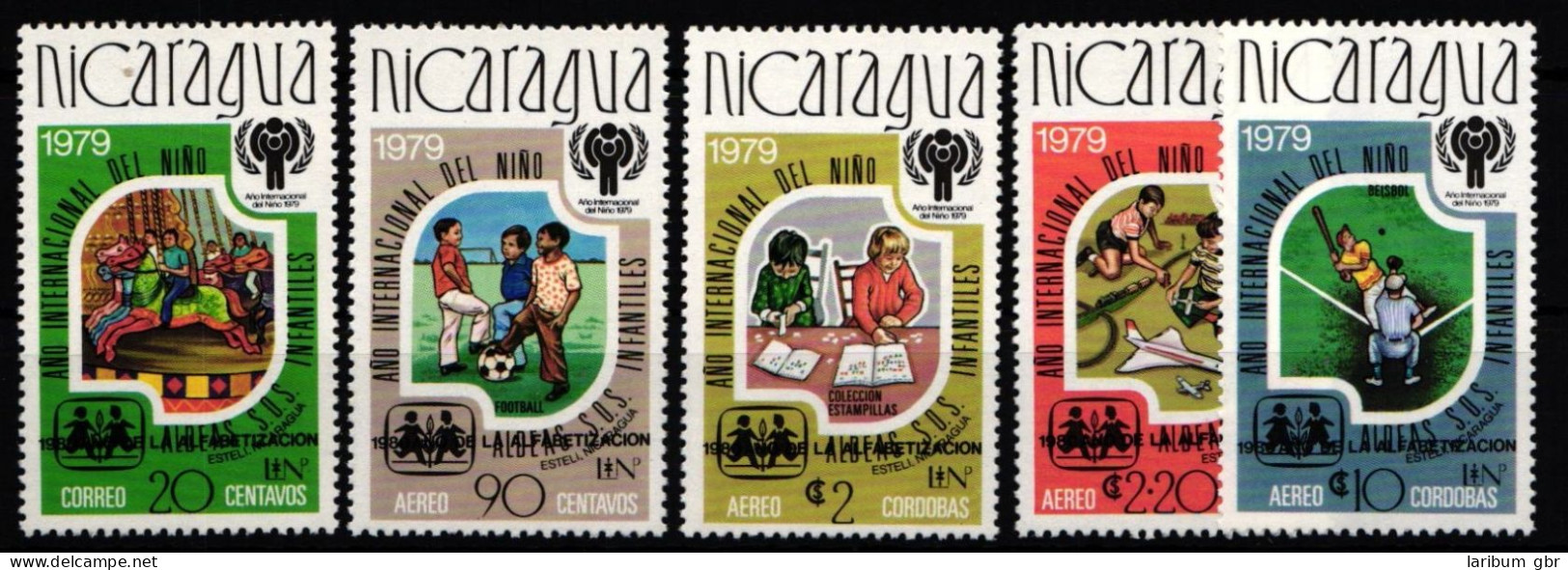 Nicaragua 2154-2158 Postfrisch Jahr Des KIndes #HD551 - Nicaragua