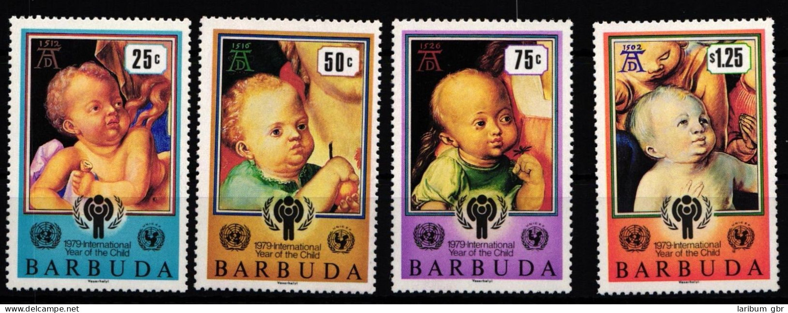 Barbuda 465-468 Postfrisch Jahr Des KIndes #HD529 - Antigua Und Barbuda (1981-...)