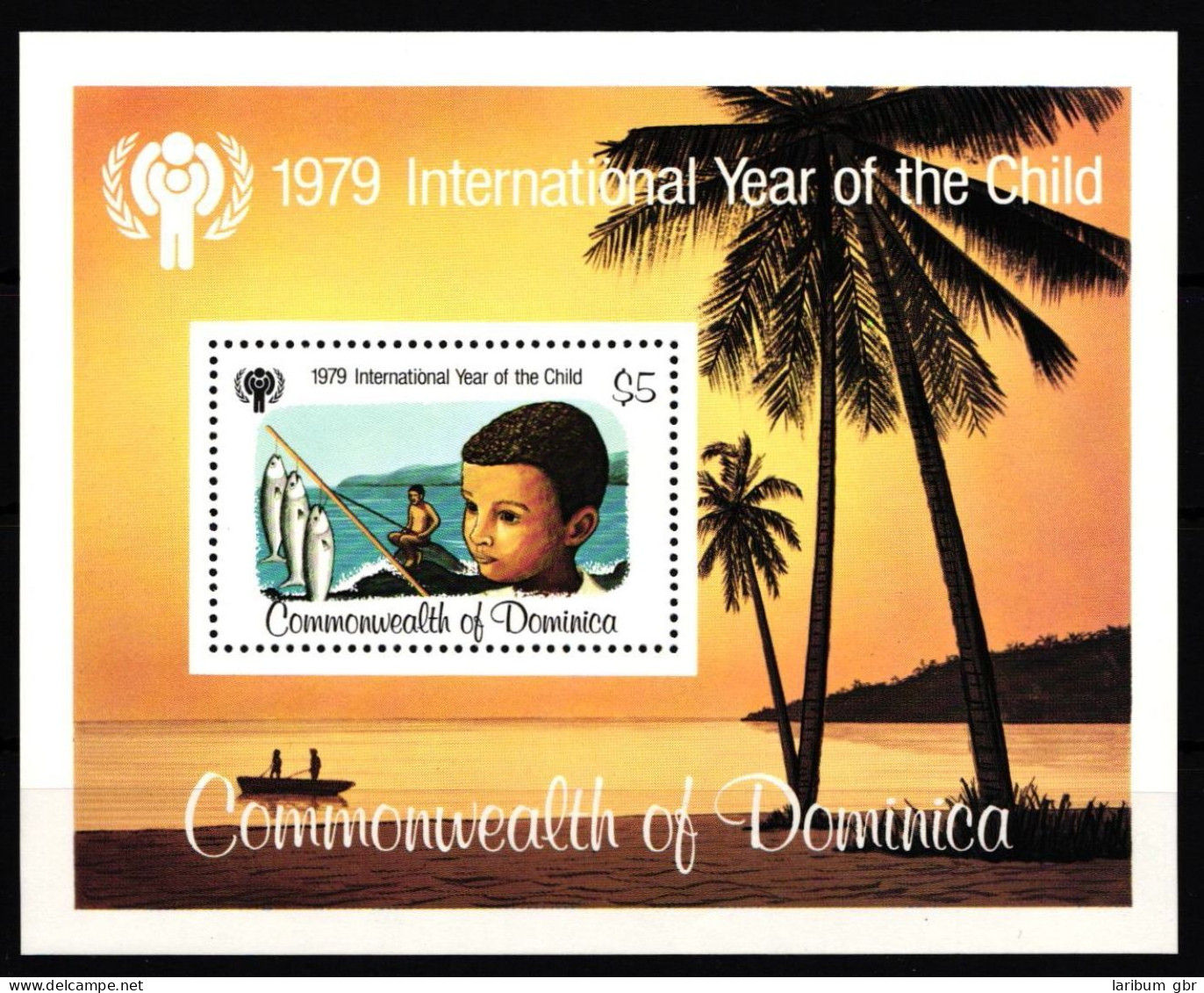 Dominica Block 55 Mit 629 Postfrisch Jahr Des KIndes #HD542 - Dominica (1978-...)