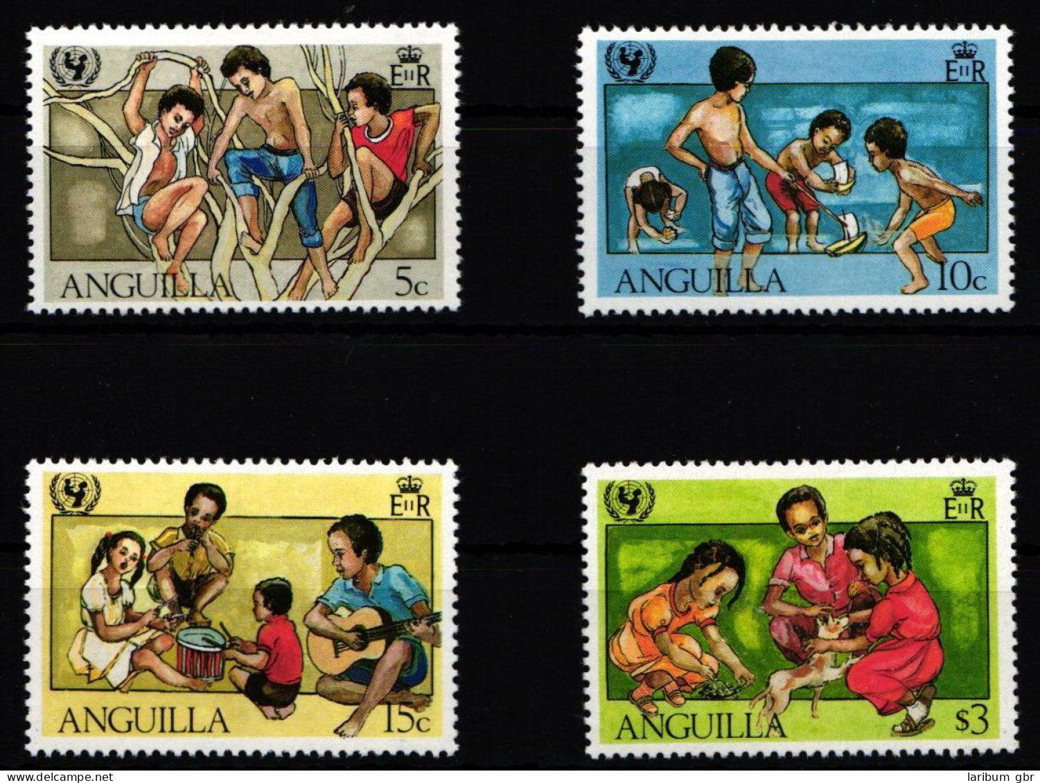 Anguilla 446-449 Postfrisch Jahr Des KIndes #HD522 - Anguilla (1968-...)