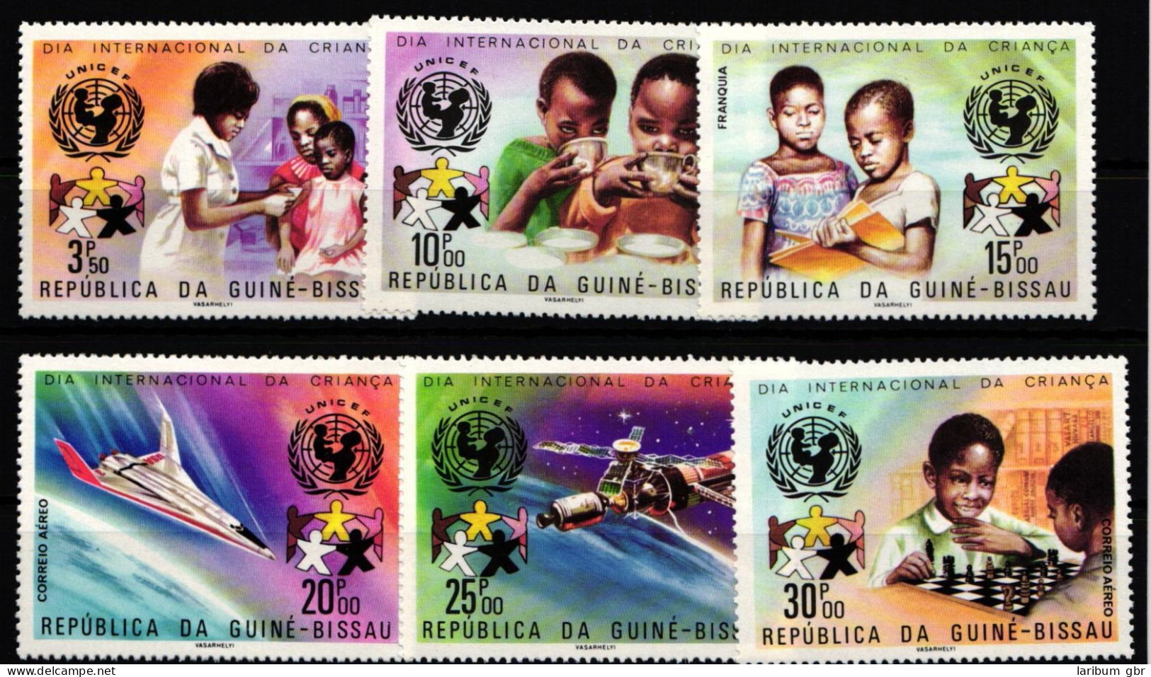Guinea Bissau 522A-527A Postfrisch Jahr Des KIndes #HD613 - Guinea-Bissau
