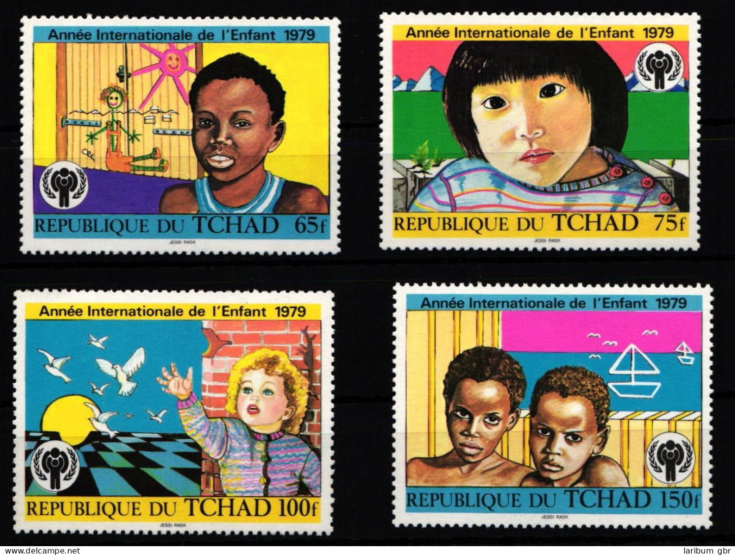 Tschad 856-859 Postfrisch Jahr Des KIndes #HD629 - Tschad (1960-...)