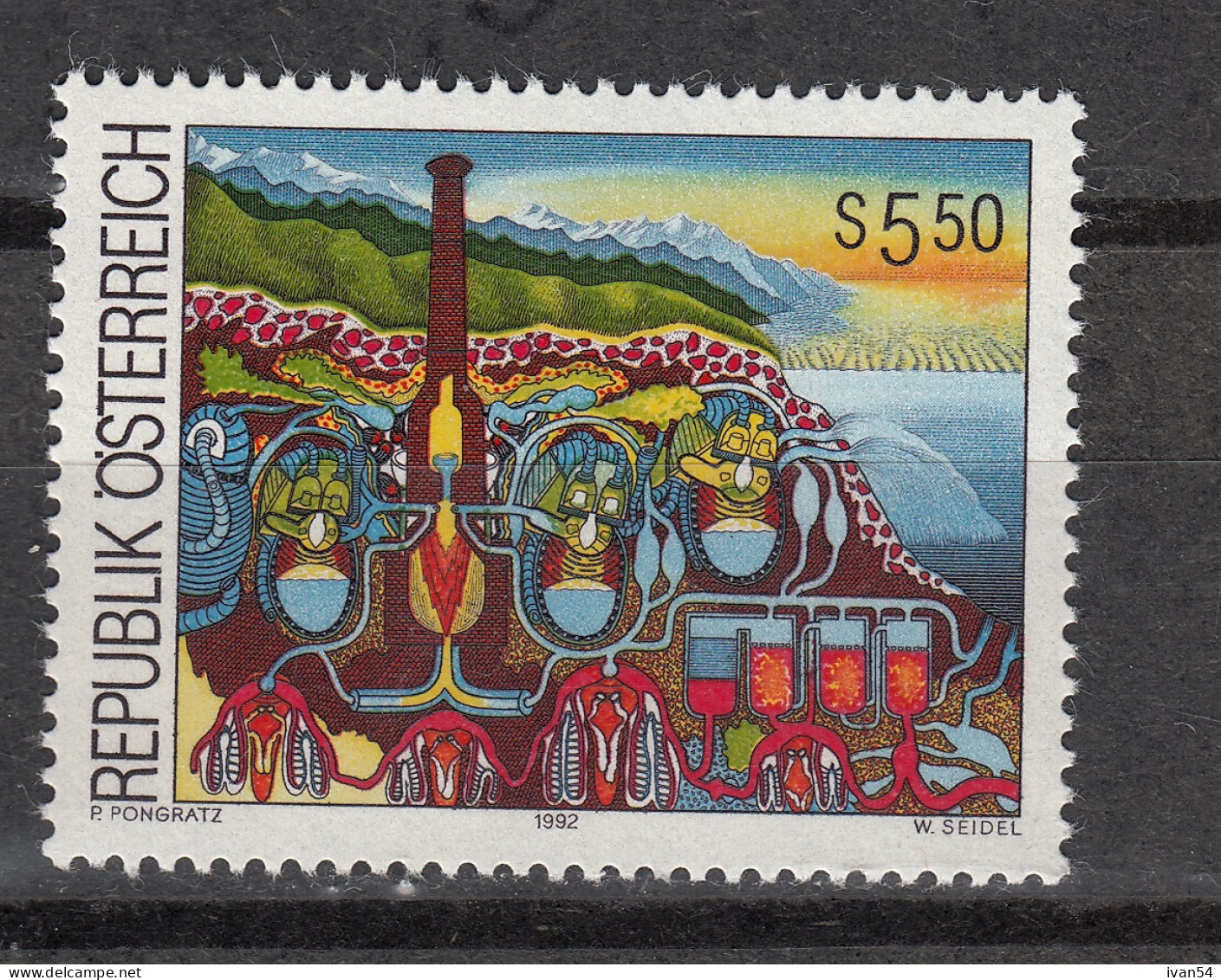 OOSTENRIJK 1906 ** MNH (1992) – ART : Peter Pongratz - Ungebraucht