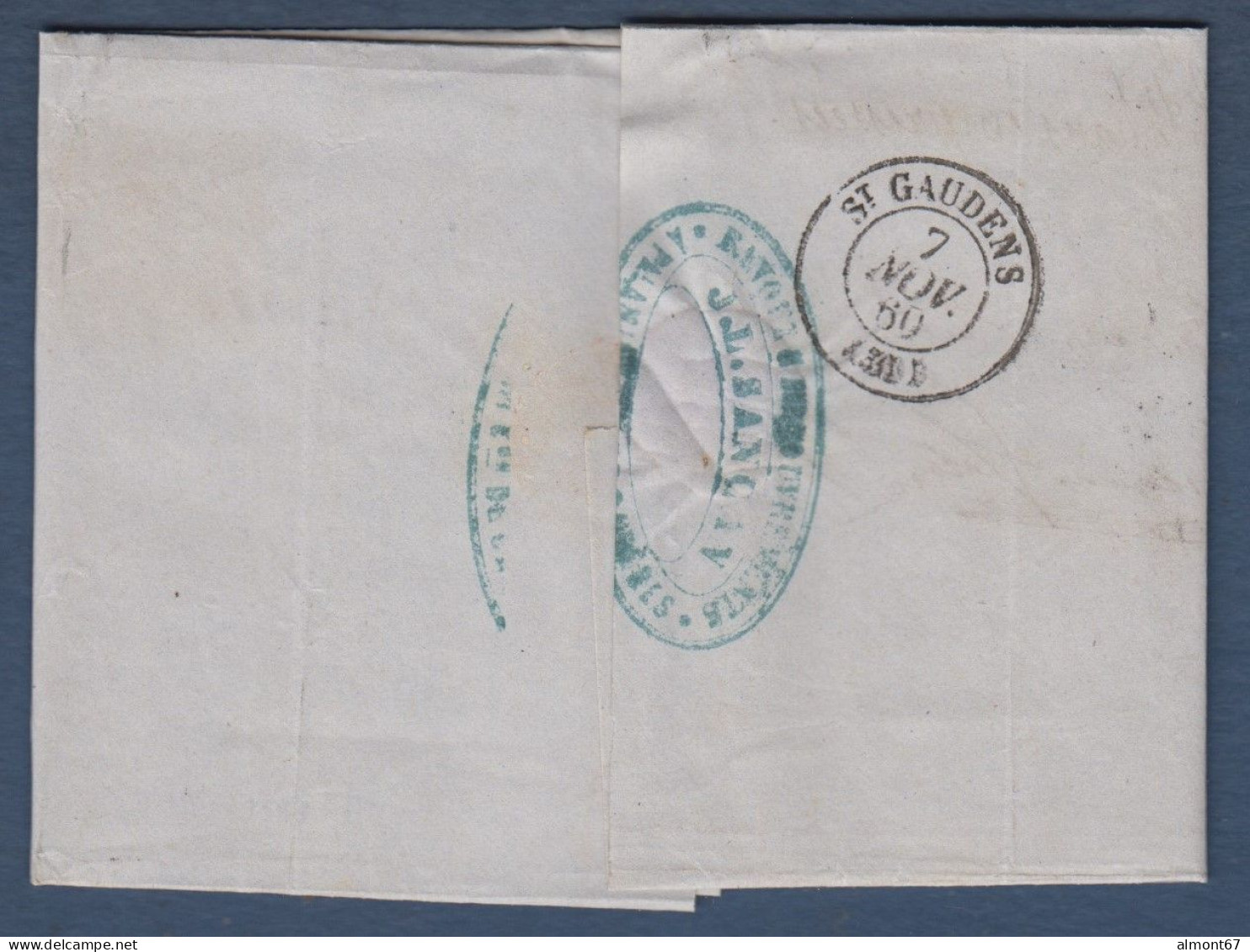 Haute Garonne - P.C. 669 Et Cachet 15  CAZERES S GARONNE - 1849-1876: Classic Period