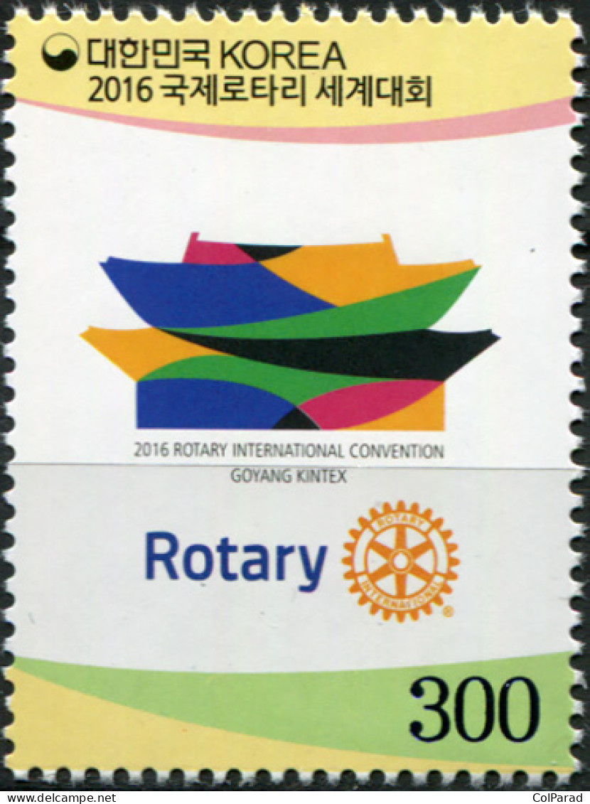 SOUTH KOREA - 2016 - STAMP MNH ** - Rotary International Convention - Corea Del Sur