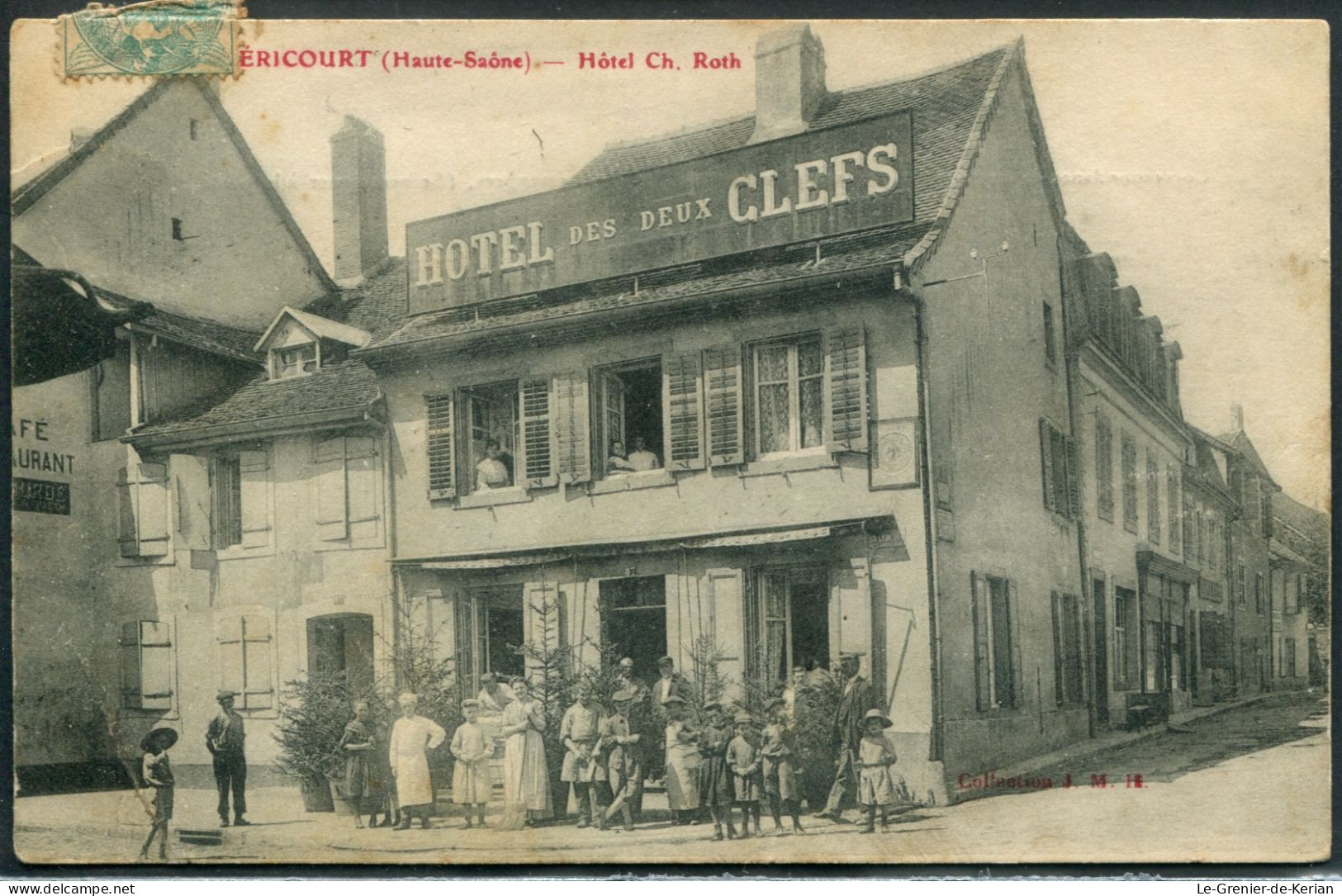 Héricourt - Hôtel Ch. Roth - Hôtel Des Deux Clefs - Avant 1907 - Coll. J.M.H. - Voir 3 Scans & Descriptif - Héricourt