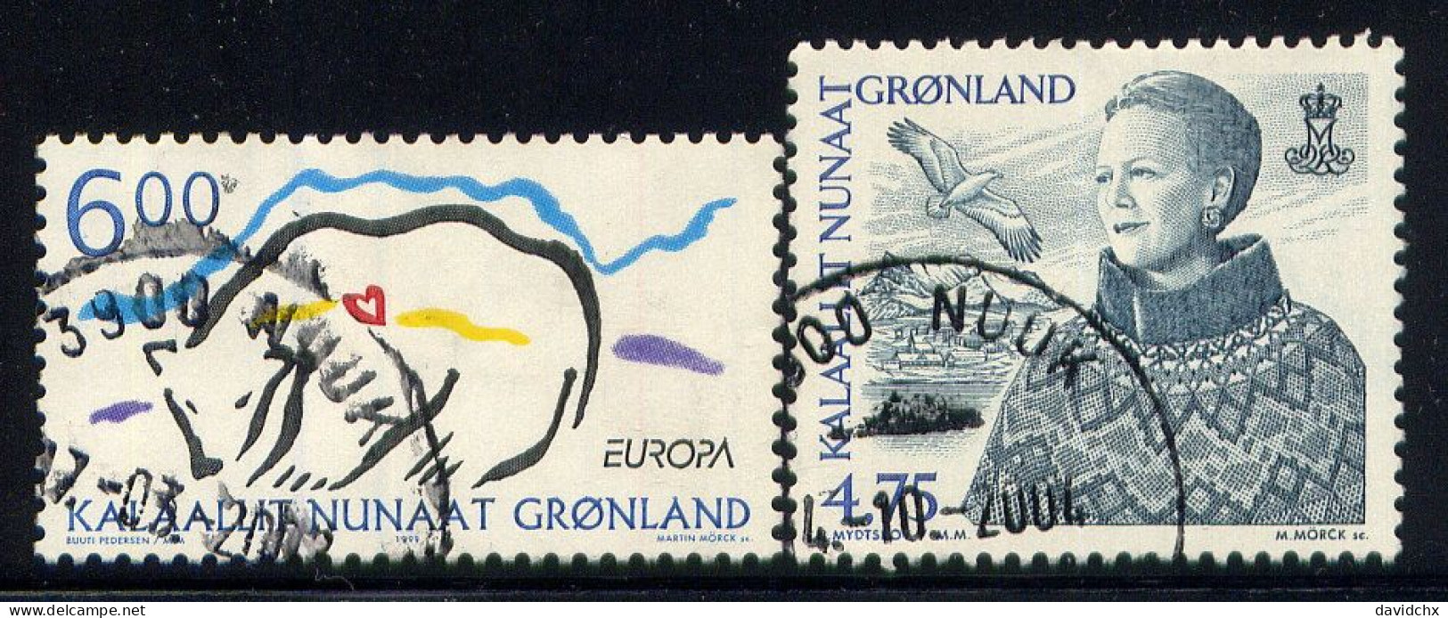 GREENLAND, NO.'S 250 AND 368 - Gebraucht