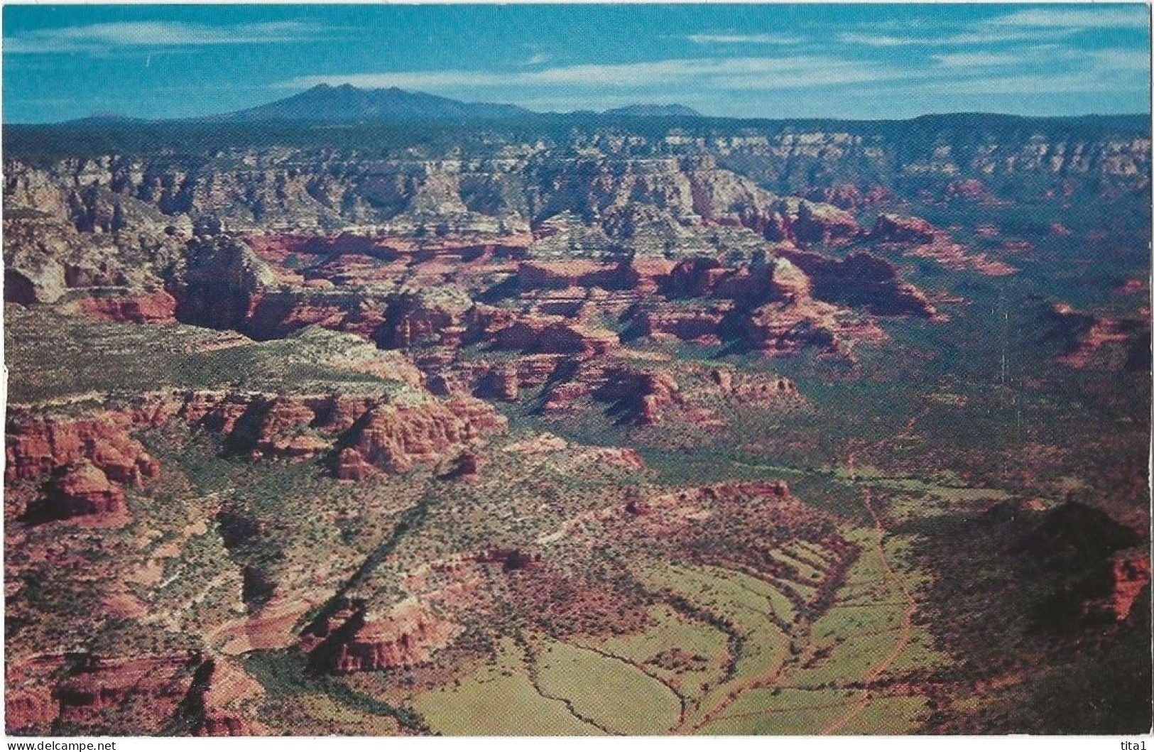 88 - Aerial View Of Oak Creek Canyon - Sedona