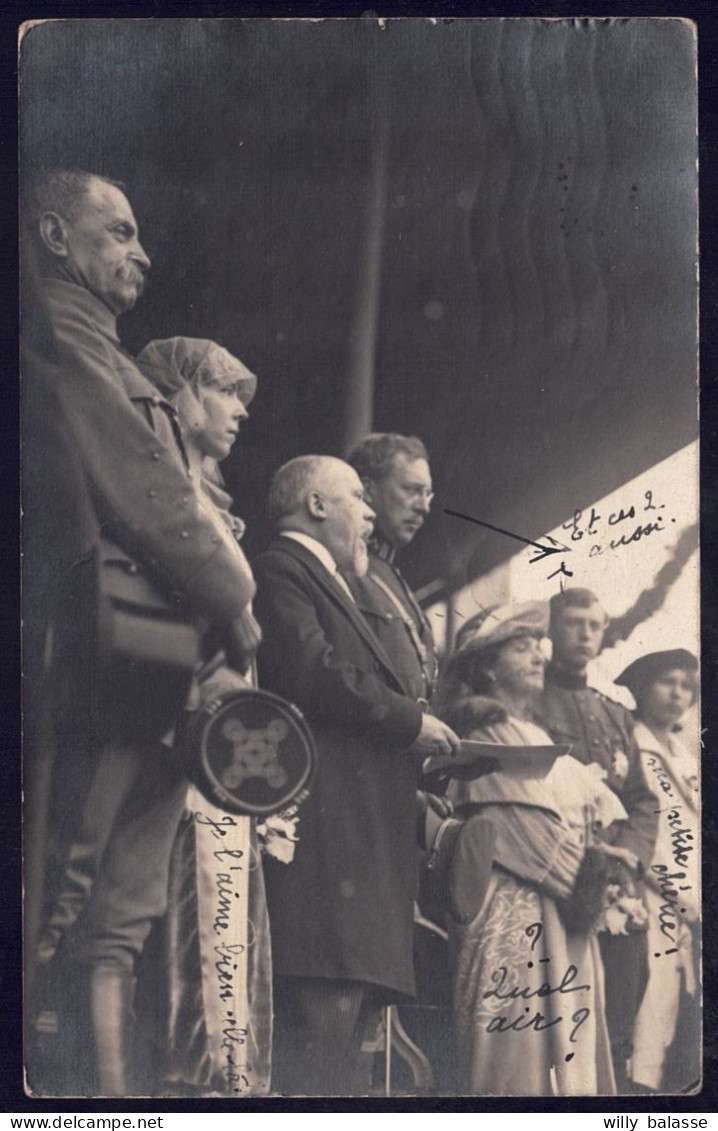 +++ Photo Carte - Cachet Liège 1919 - Roi Albert - Reine Elisabeth  // - Familles Royales