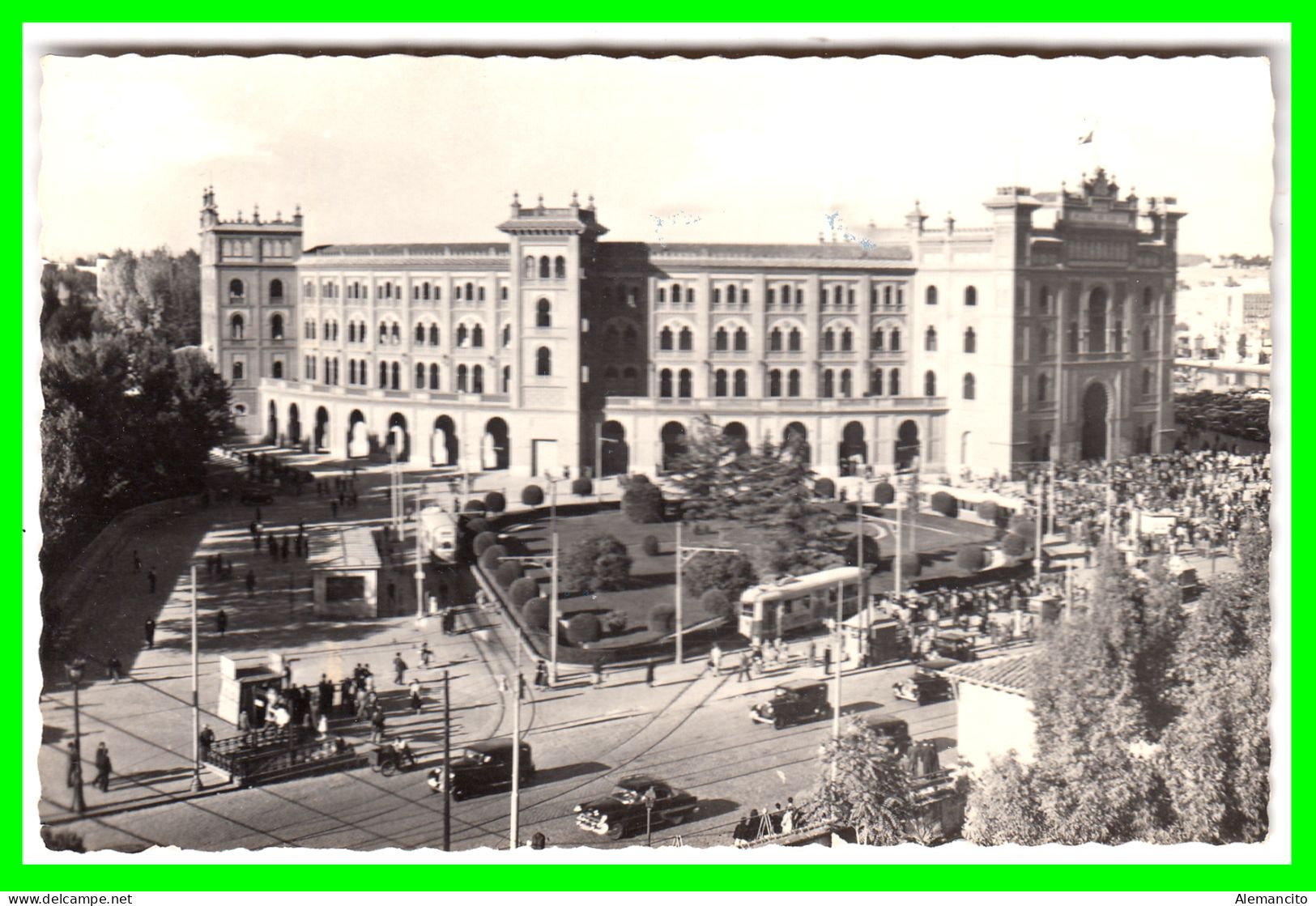 ESPAÑA  ( MADRID ) PLAZA DE TOROS LAS VENTAS FOTO POSTAL MUY ANTIGUA - Madrid