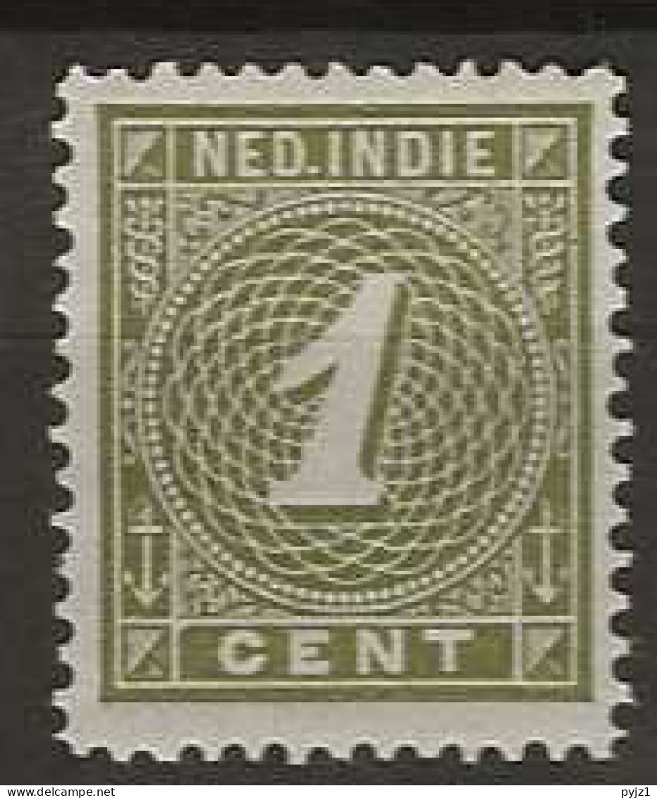 1883 MNH Nederlands Indië NVPH 17 Postfris** - Indie Olandesi