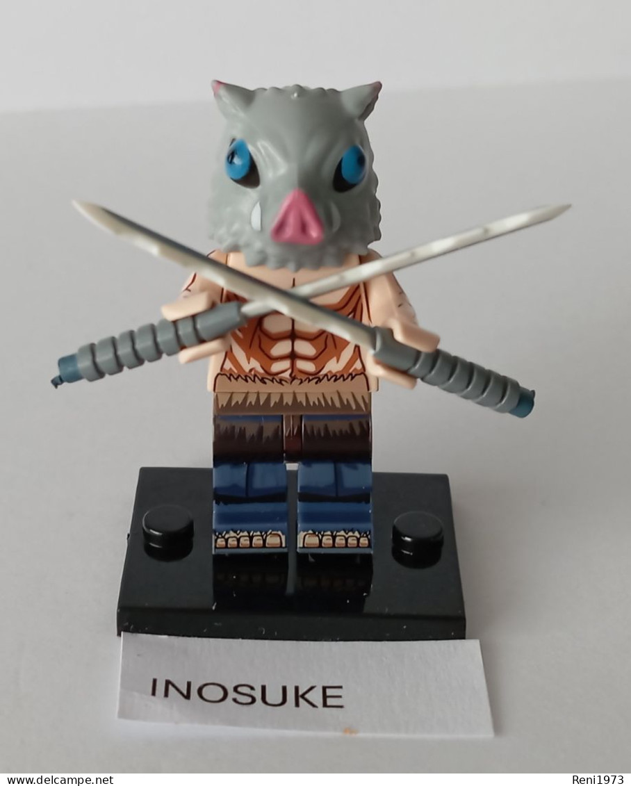Demon Slayer Inosuke, Mini-Steckfigur, Lego-Komp. - Autres & Non Classés