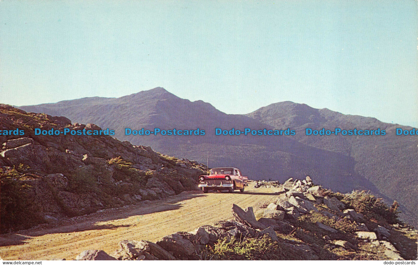 R063306 The Automobile Road On Mt. Washington N. H. Bill Bardsley - Monde