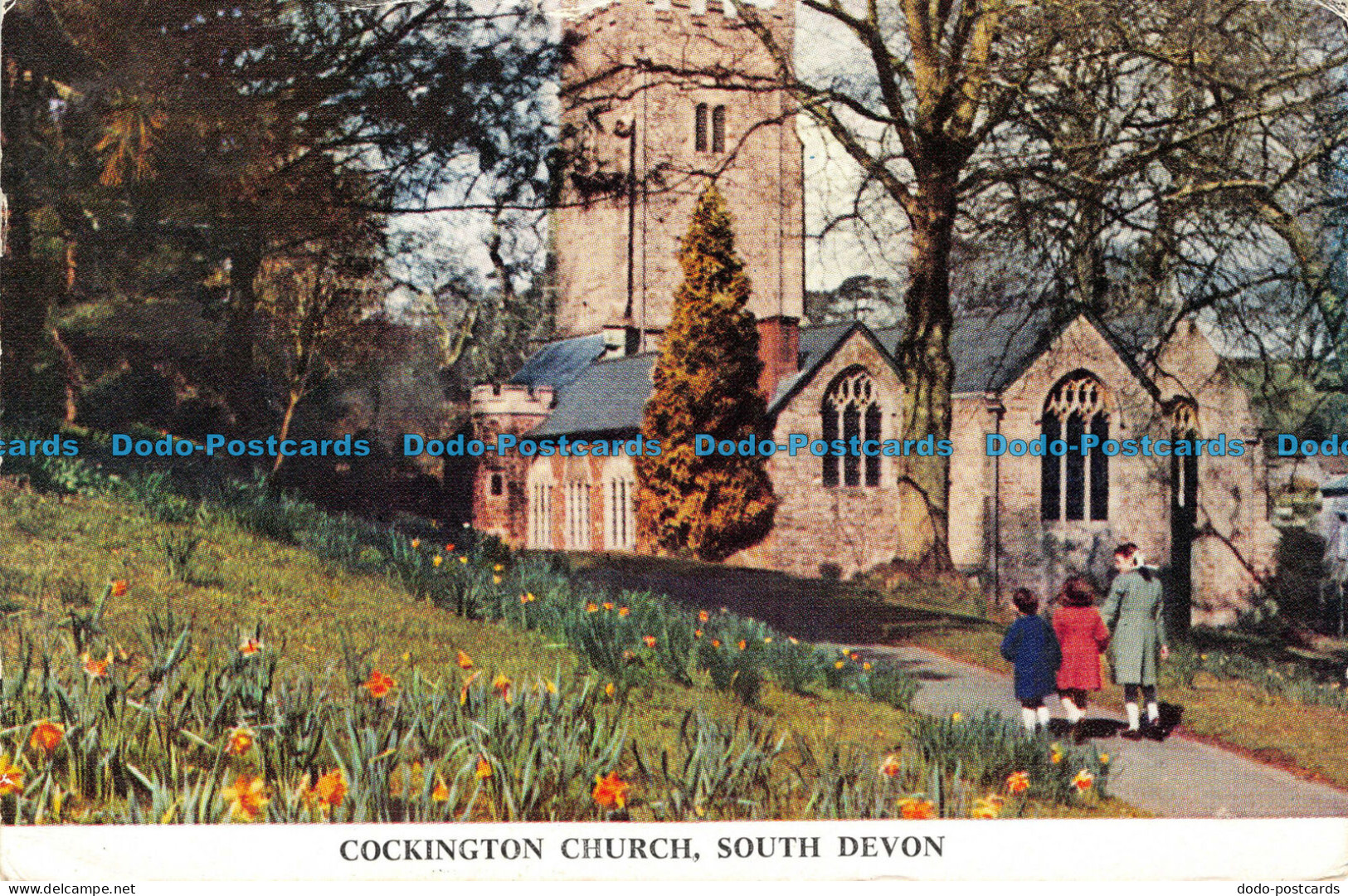 R064522 Cockington Church South Devon. Hamilton Fisher. 1964 - World