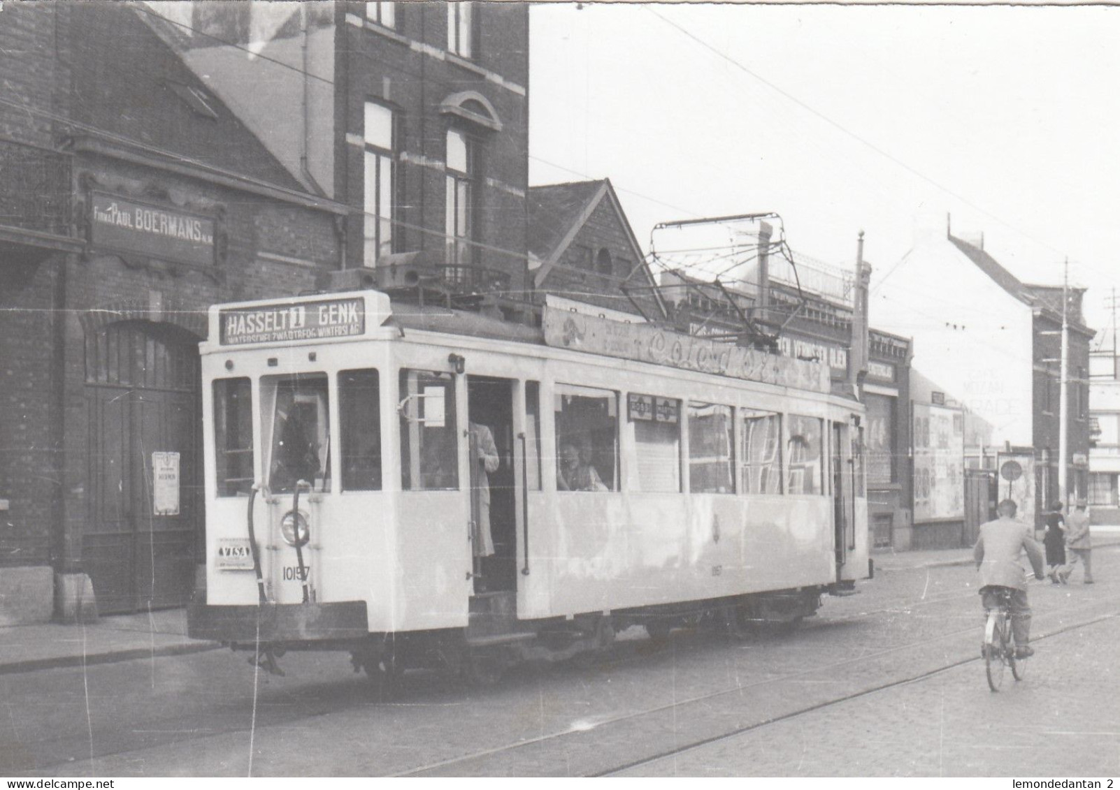Tram Hasselt - Genk - Foto 12,5 X 8,5 Cm - Tranvía