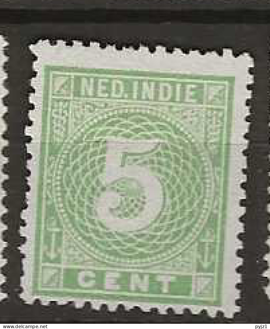 1883 MNG Nederlands Indië NVPH 21 . - Niederländisch-Indien