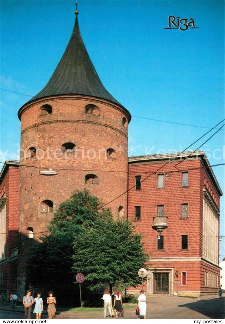 73070505 Riga Lettland Powder Tower Revolution Museum Of The Latvian SsR Riga Le - Lettonie