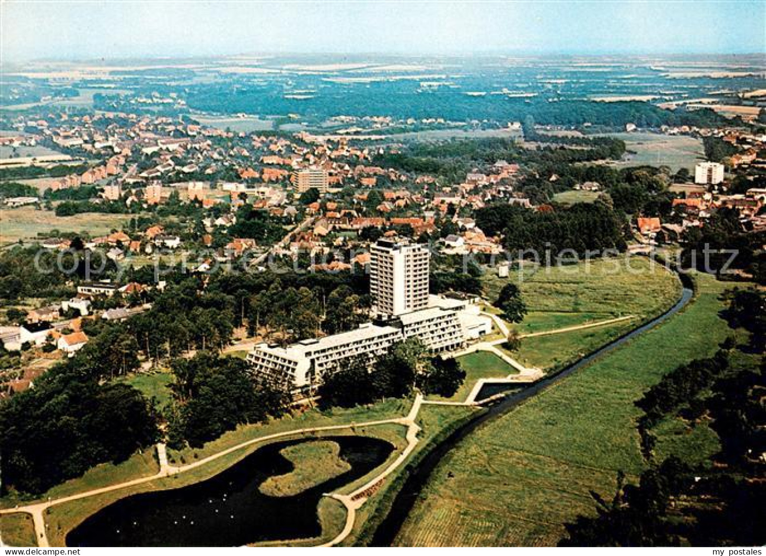 73070410 Bad Bramstedt Hotel Koehlerhof Fliegeraufnahme Bad Bramstedt - Bad Bramstedt