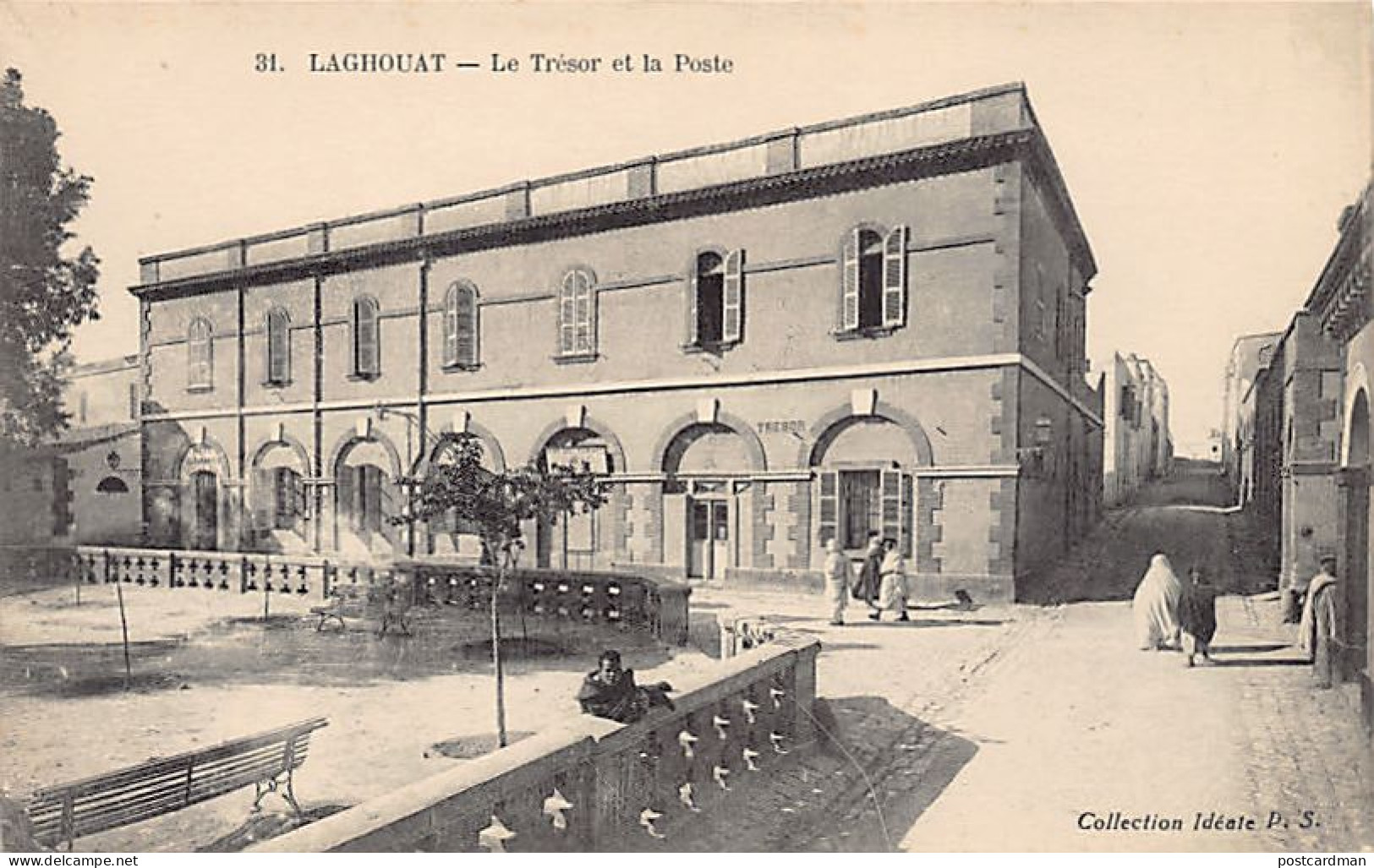 LAGHOUAT - Le Trésor Et La Poste - Laghouat