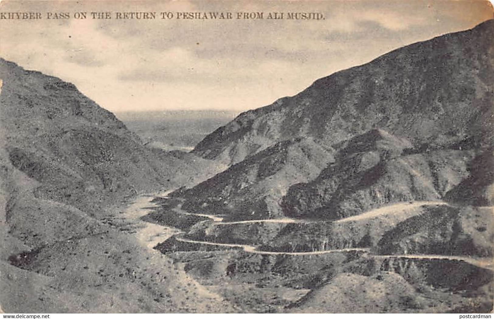 Pakistan - Khyber Pass On The Return To Peshawar From Ali Musjid - SEE SCANS FOR CONDITION - Pakistán