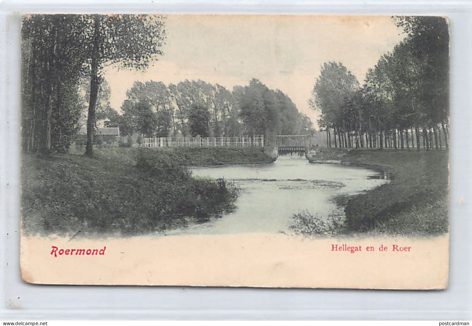 ROERMOND (LI) Hellegat En De Roer - Uitg. Onbekend  - Roermond