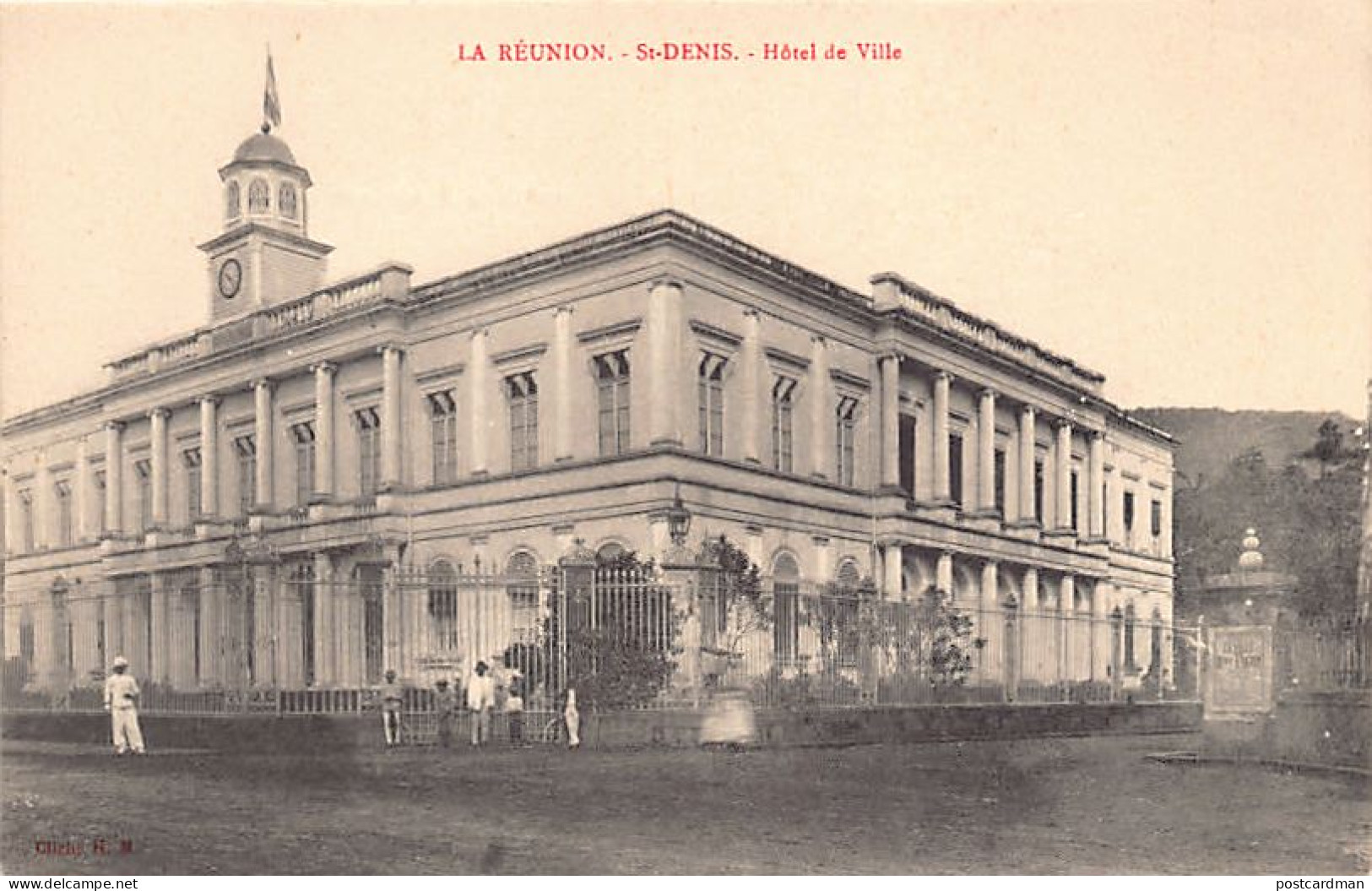 La Réunion - SAINT DENIS - Hôtel De Ville - Ed. H.M. - Autres & Non Classés