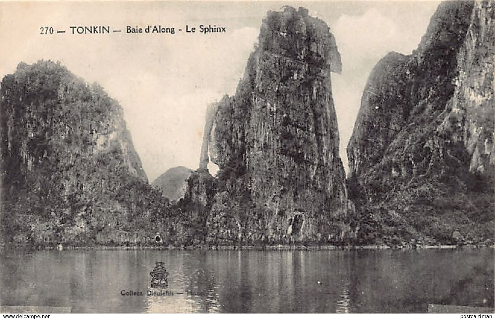 Viet Nam - Baie D'Along - Le Sphynx - Ed. P. Dieulefils 270 - Viêt-Nam