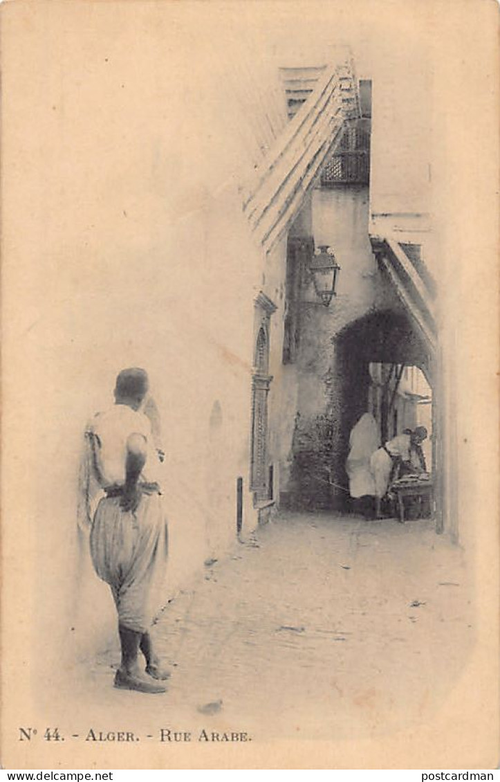 ALGER - Rue Arabe - Ed. VOLLENWEIDER 44 - Alger