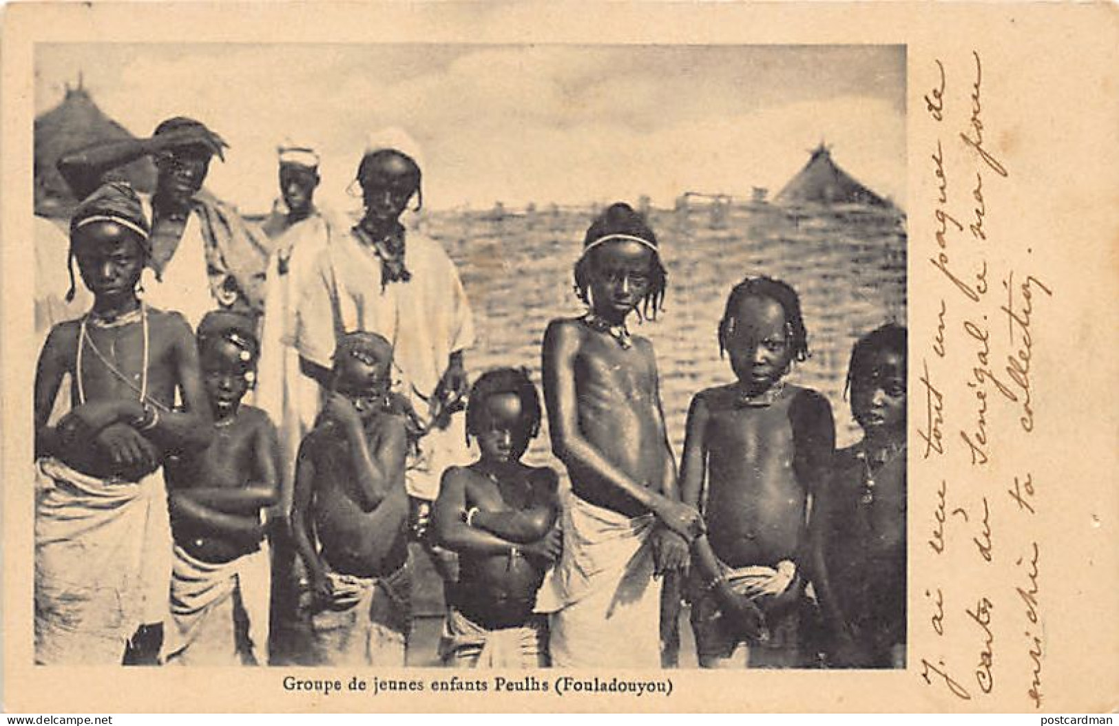 Mali - Groupe De Jeunes Enfants Peuhls (Fouladouyou) - Ed. Inconnu  - Malí