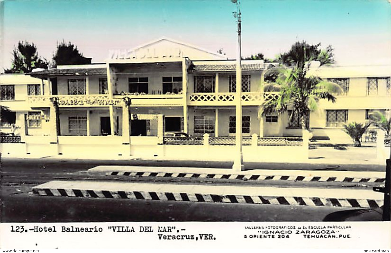 México - VERACRUZ - Hotel Balneario Vila Del Mar - Ed. I. Zaragoza 123 - Mexico