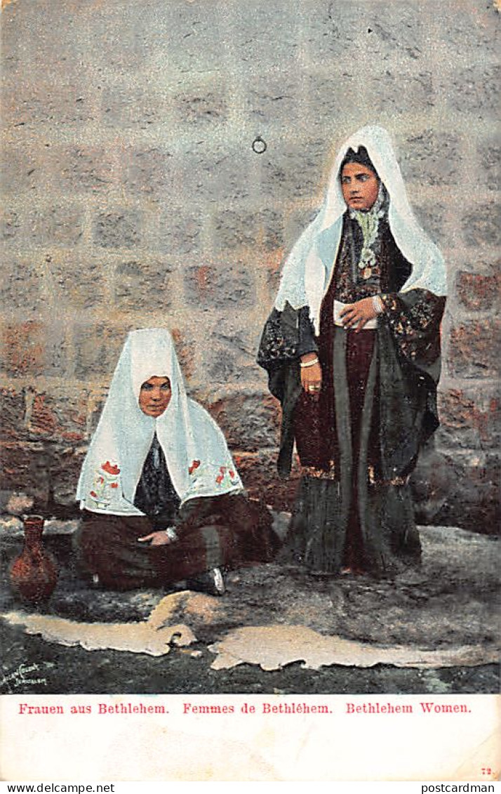 Palestine - Women From Bethlehem - Publ. Unknown 72 - Palästina