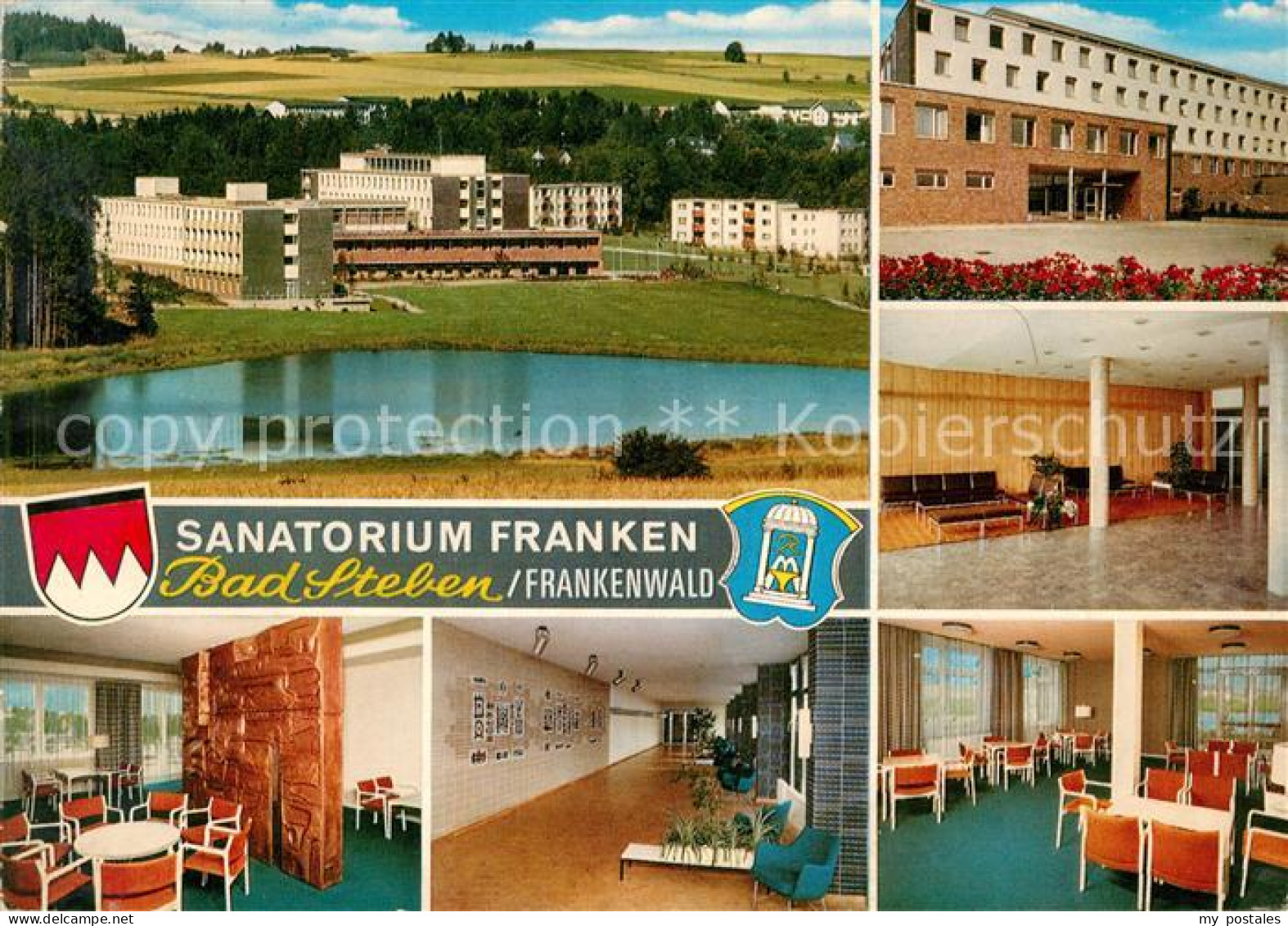 73070369 Bad Steben Sanatorium Franken Der BfA Aufenthaltsraum Fliegeraufnahme F - Bad Steben